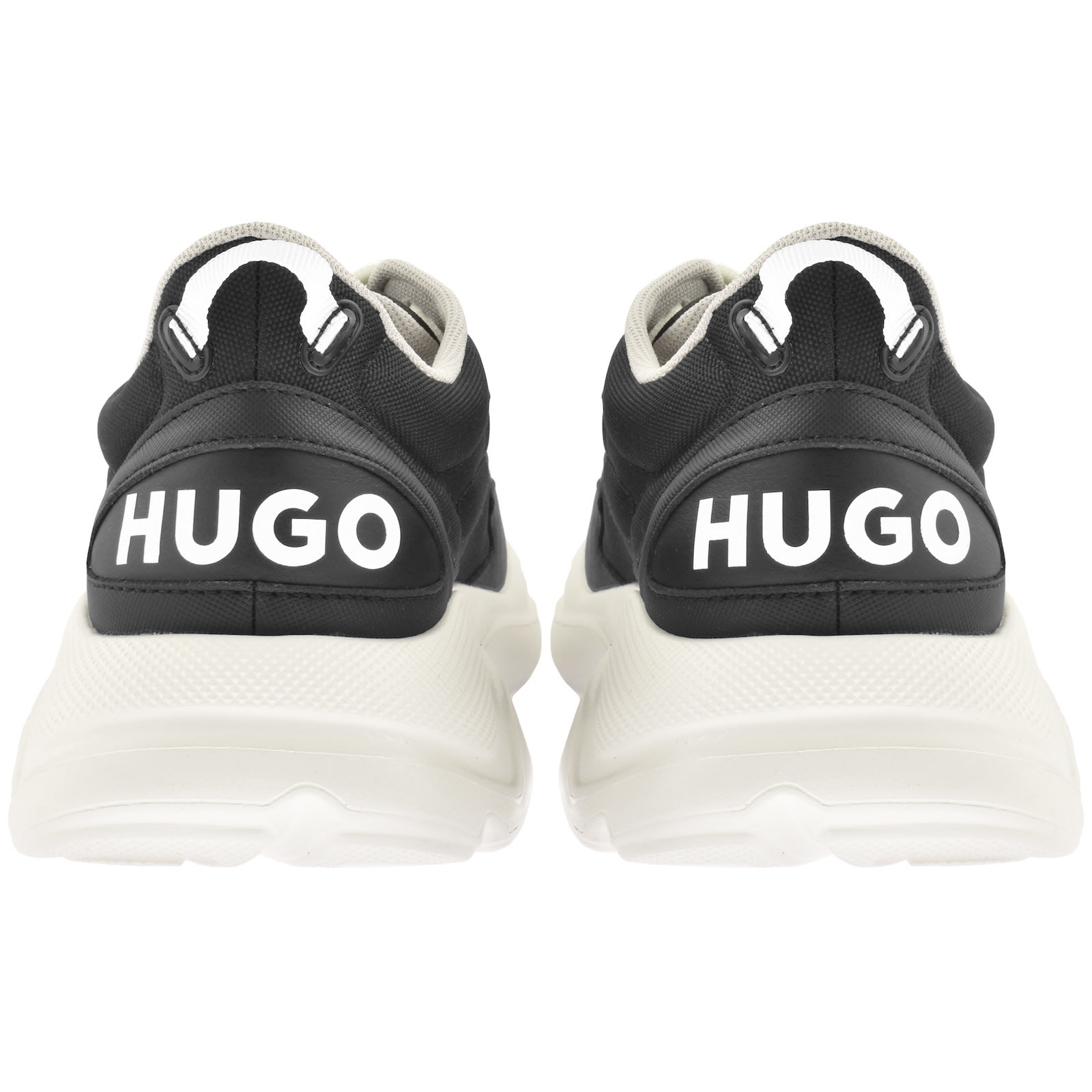 Shop Hugo Leon Runner Trainers Black