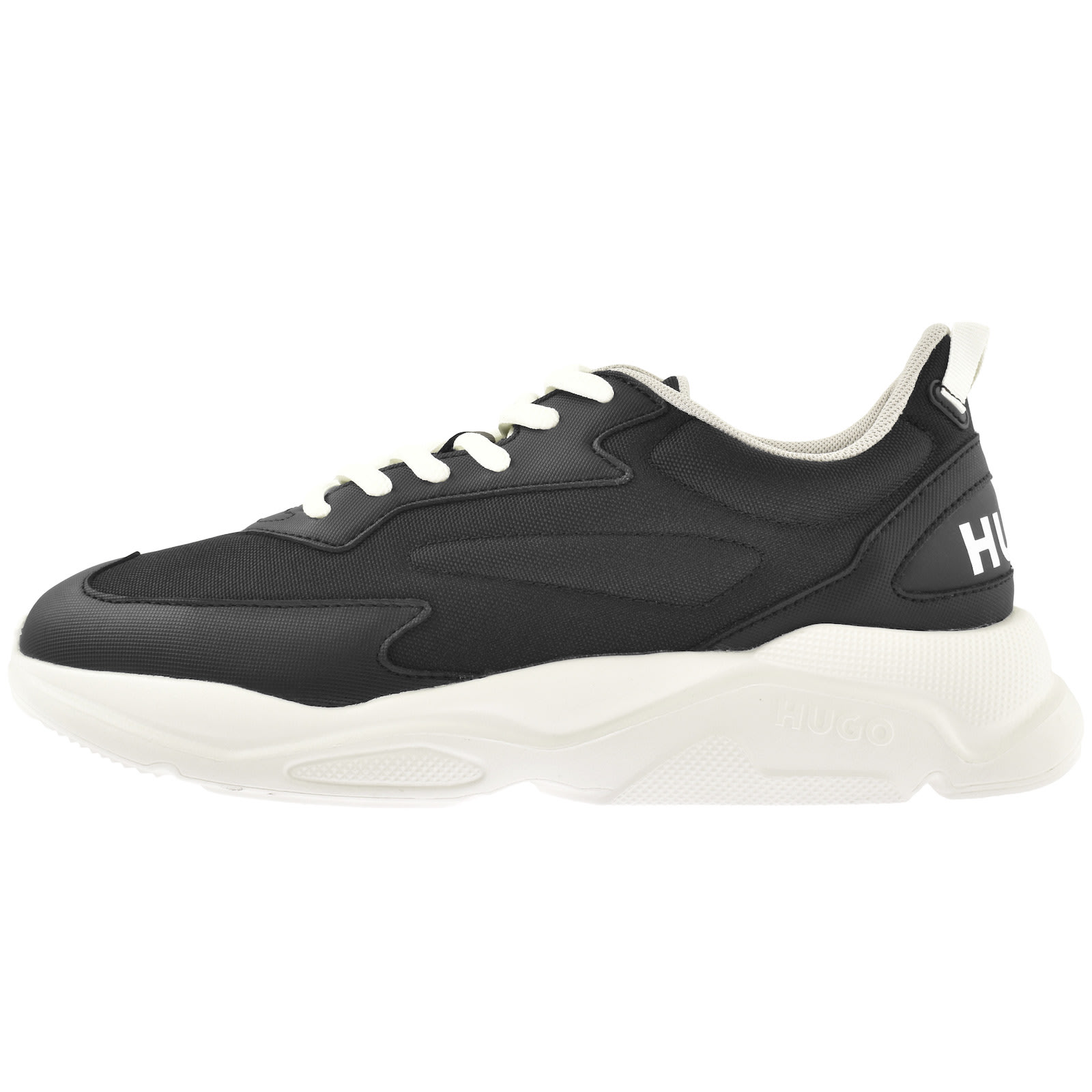 Shop Hugo Leon Runner Trainers Black