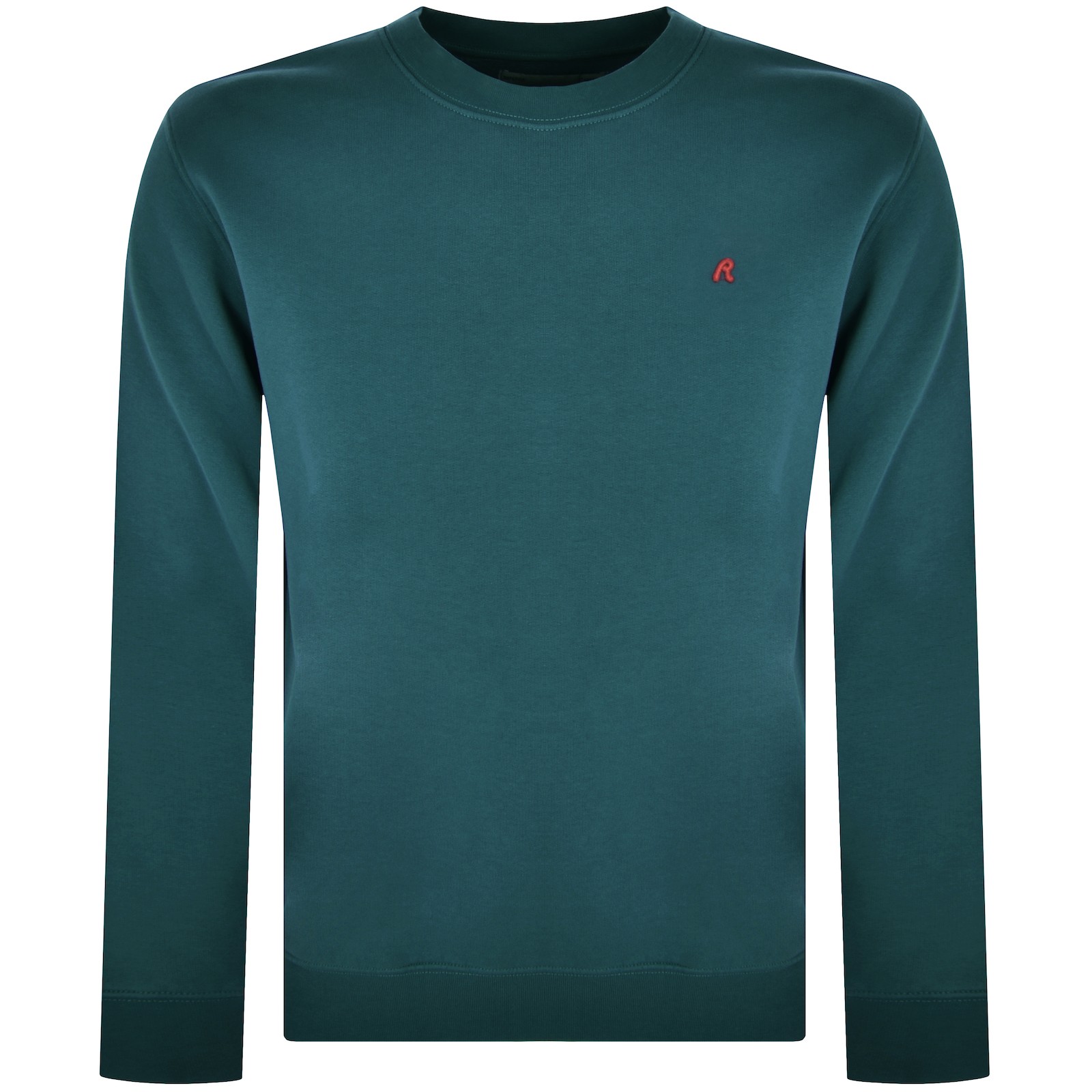 Replay Crew Neck Sweatshirt Blue In Blue