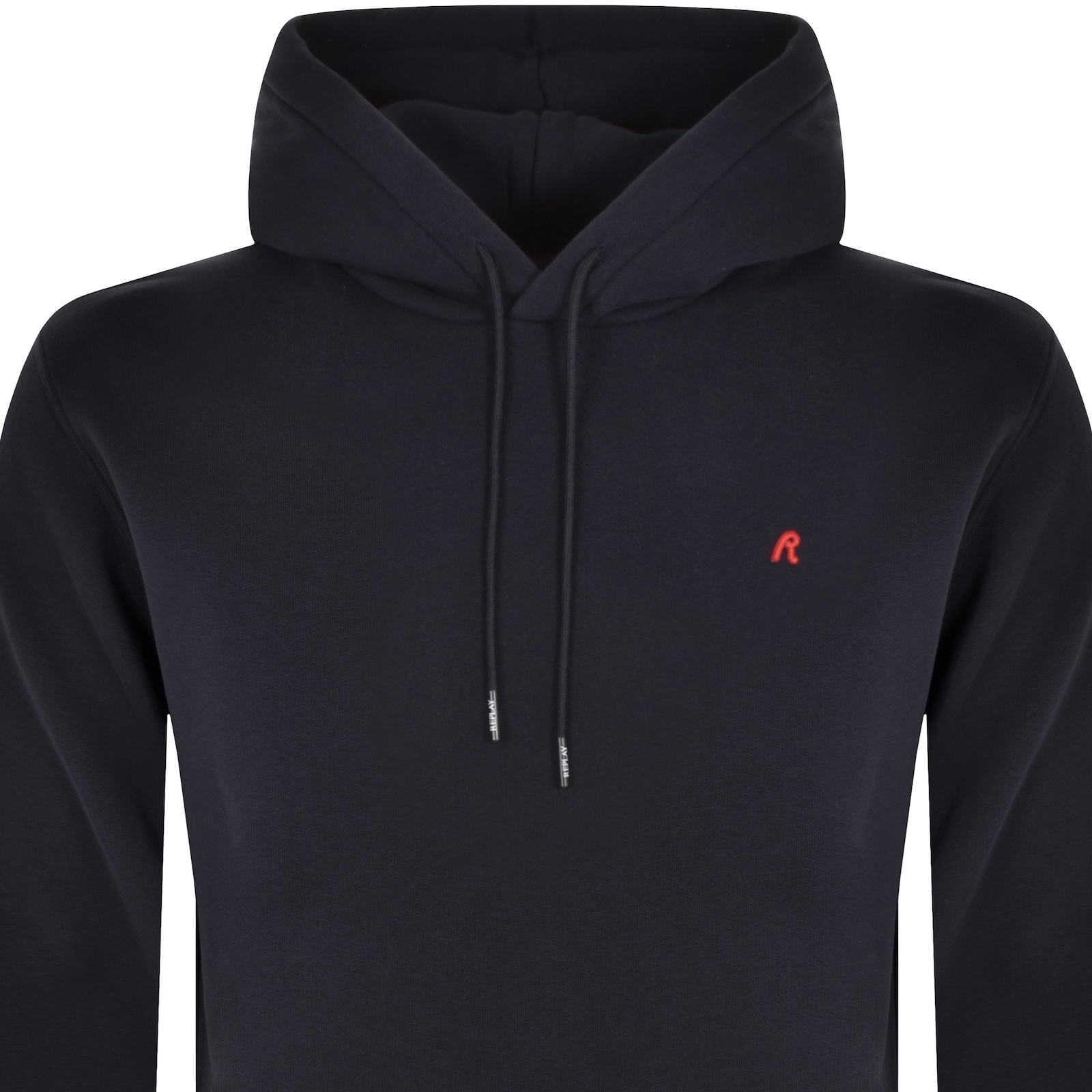 Shop Replay Logo Hoodie Navy