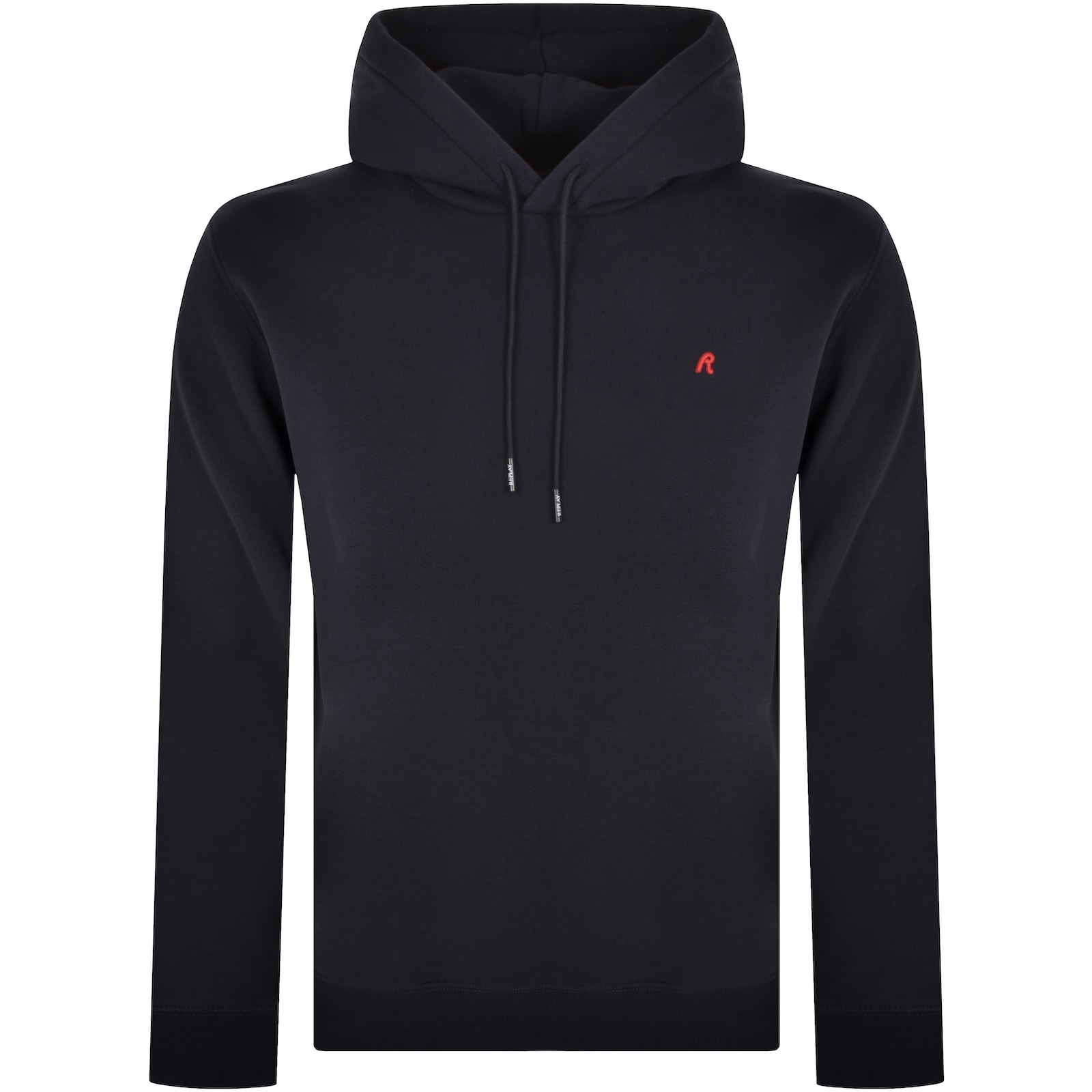 REPLAY REPLAY LOGO HOODIE NAVY 