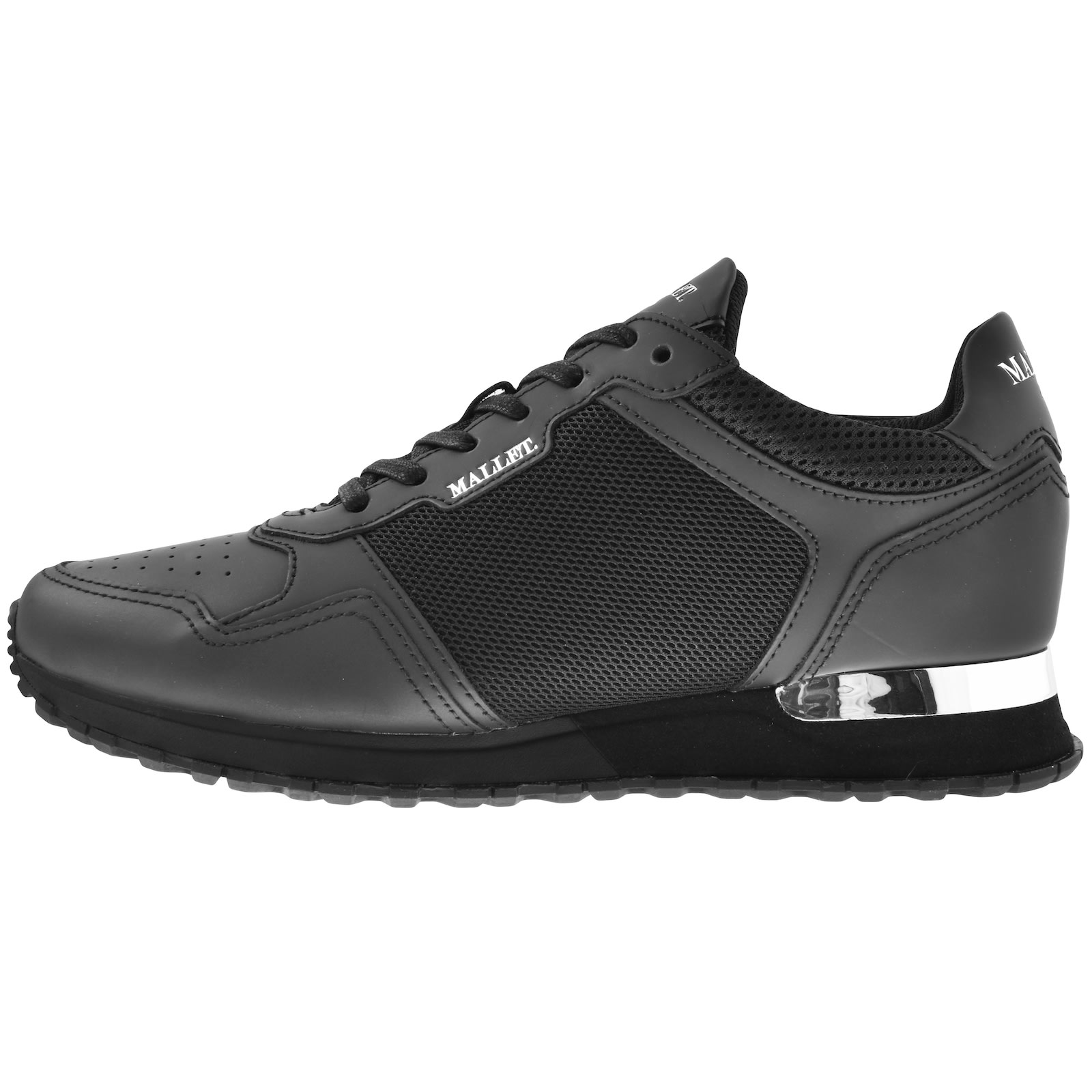 Shop Mallet Lowman Trainers Black