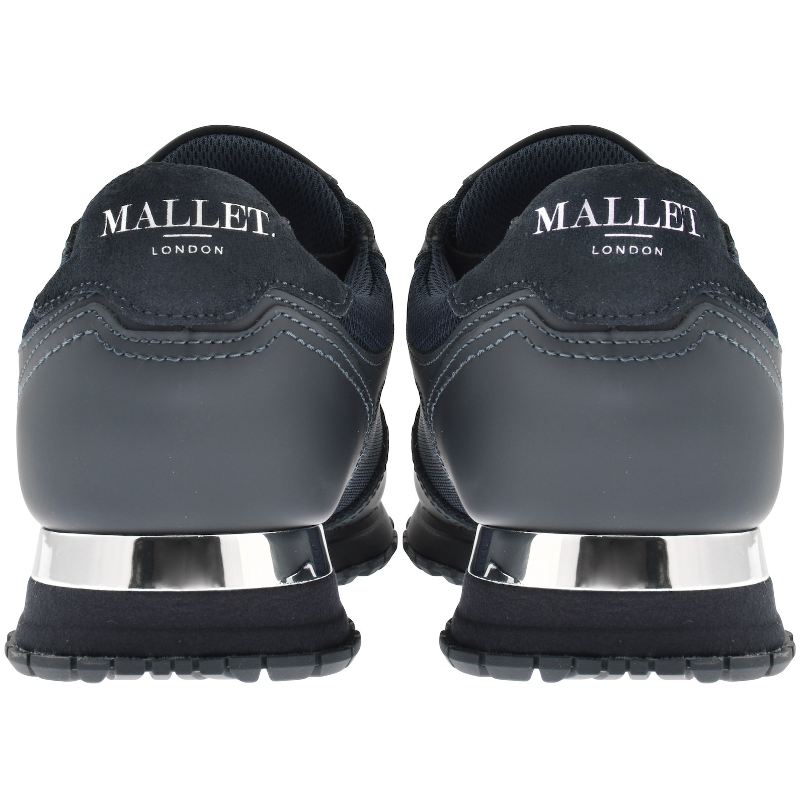 Shop Mallet Lowman Trainers Navy