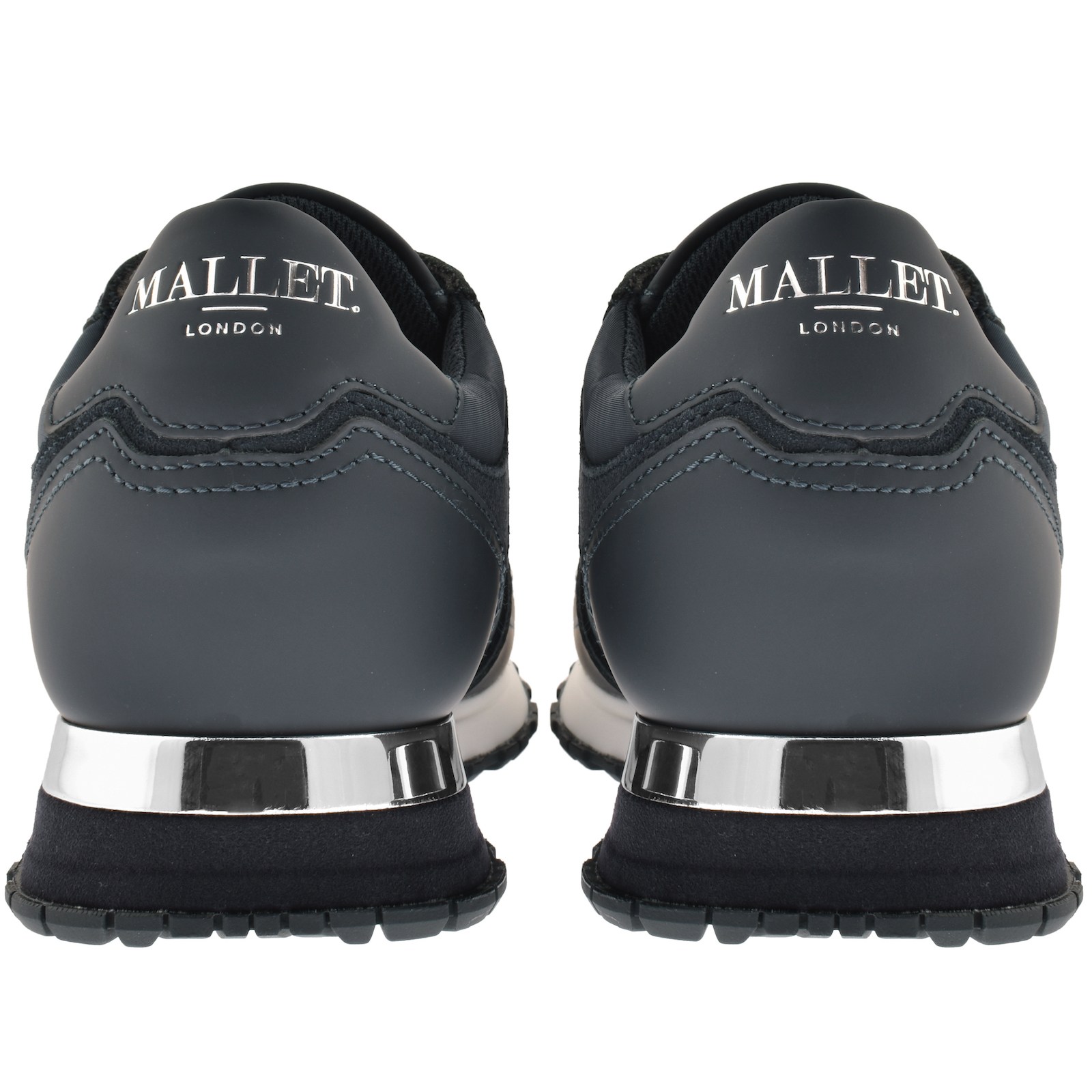 Shop Mallet Lowman Trainers Navy