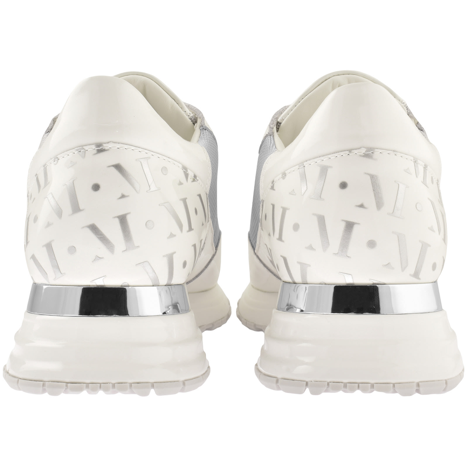 Shop Mallet Popham Trainers White