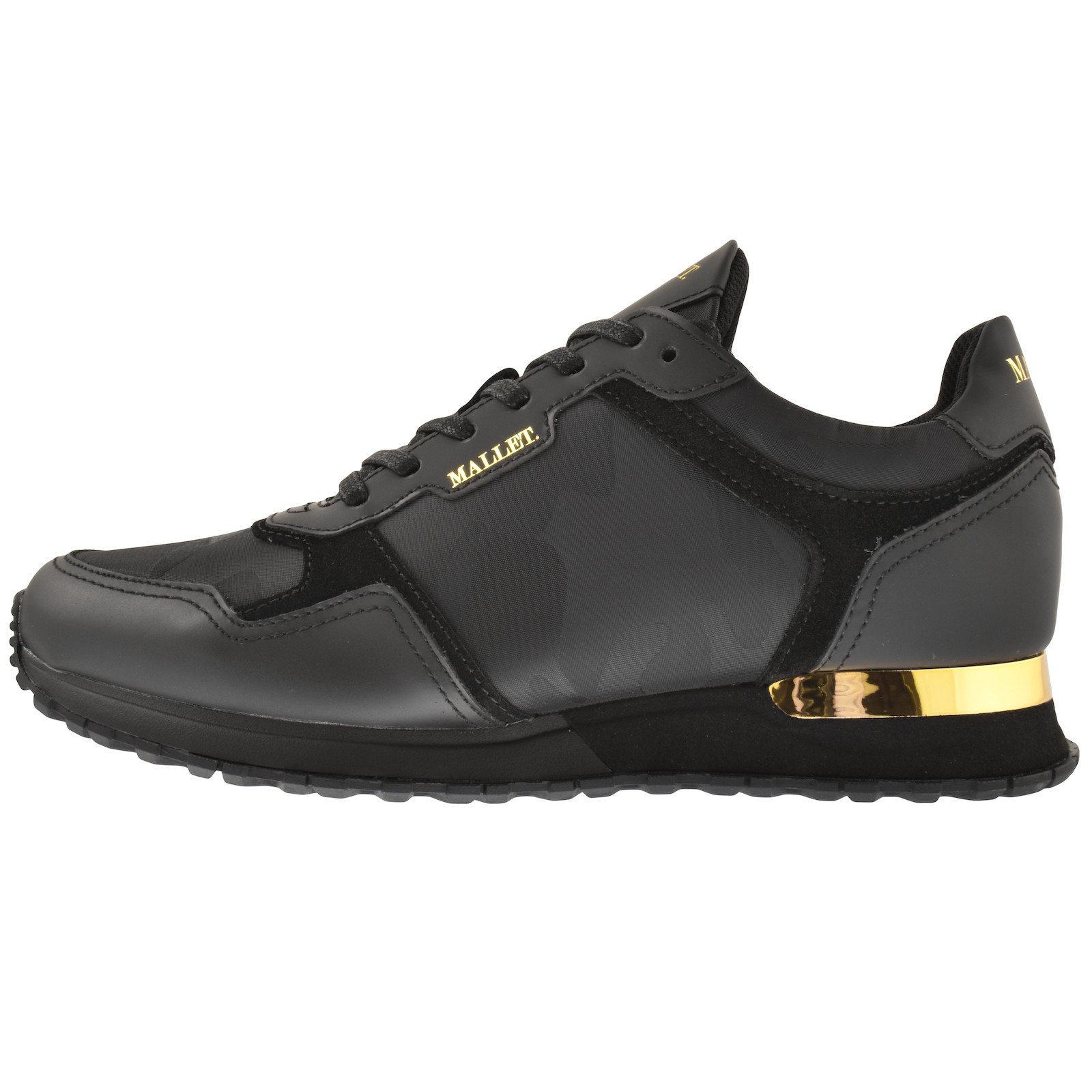 Shop Mallet Lowman Trainers Black