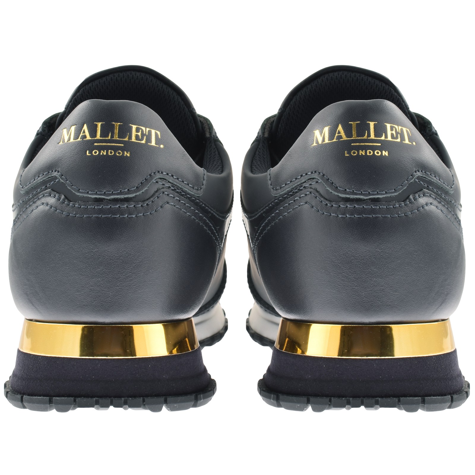 Shop Mallet Lowman Trainers Navy