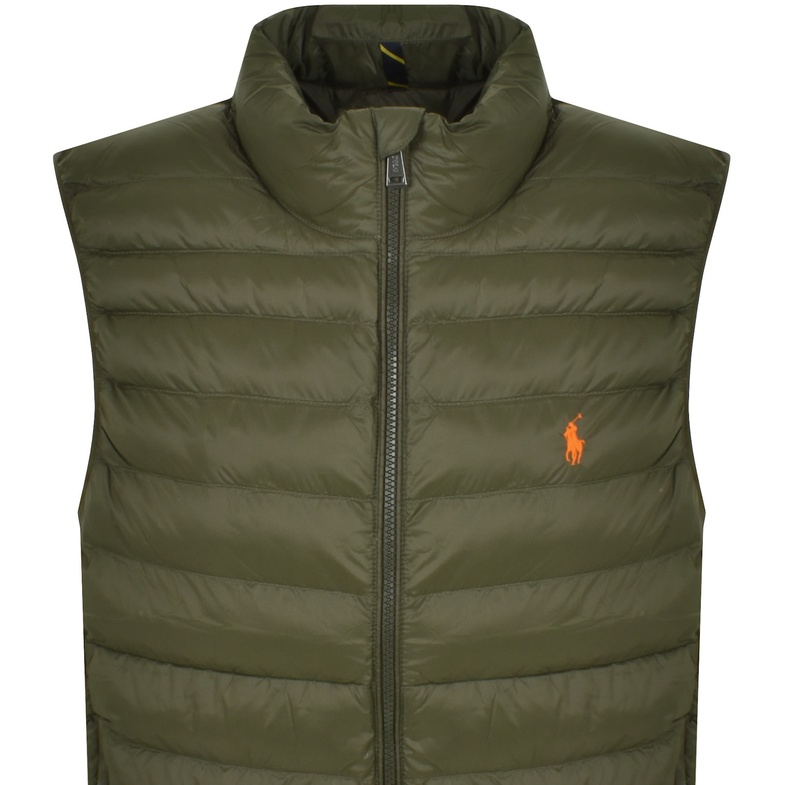 Shop Ralph Lauren Terra Gilet Green