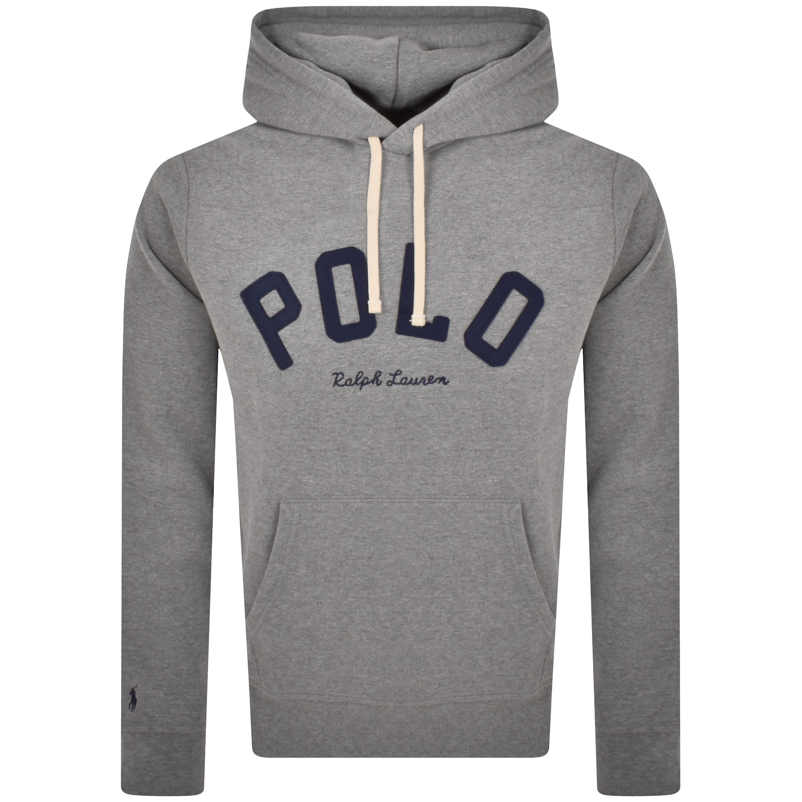 Shop Ralph Lauren Pullover Hoodie Grey