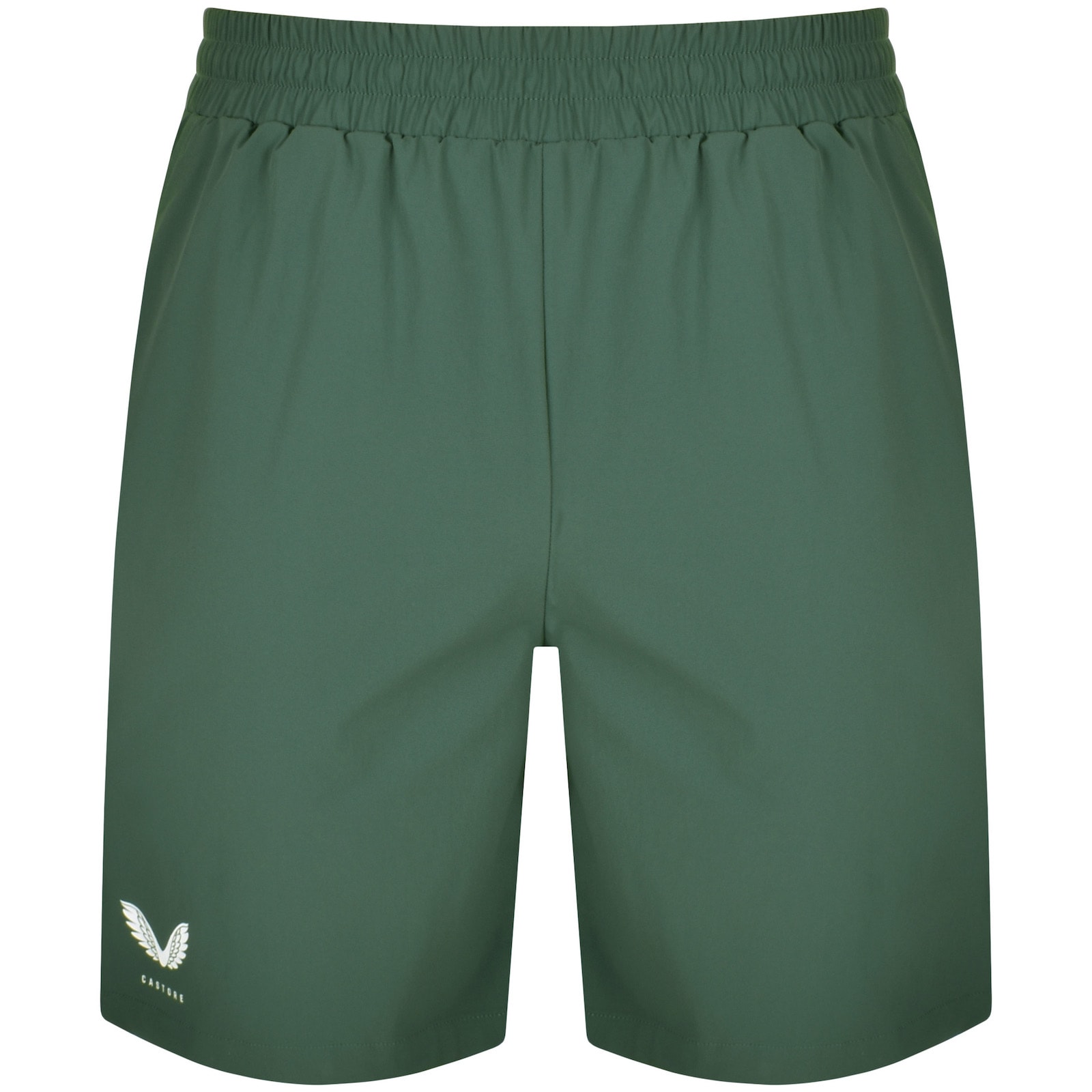 Shop Castore Woven Shorts Green