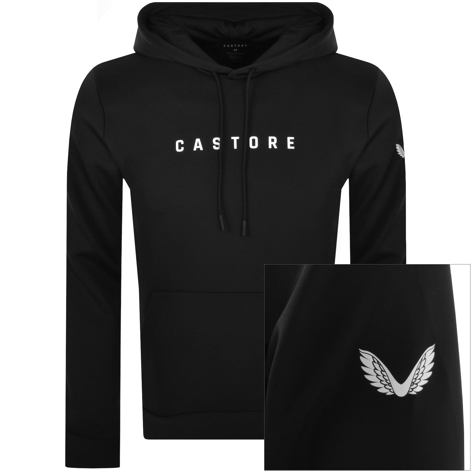 Shop Castore Scuba Hoodie Black