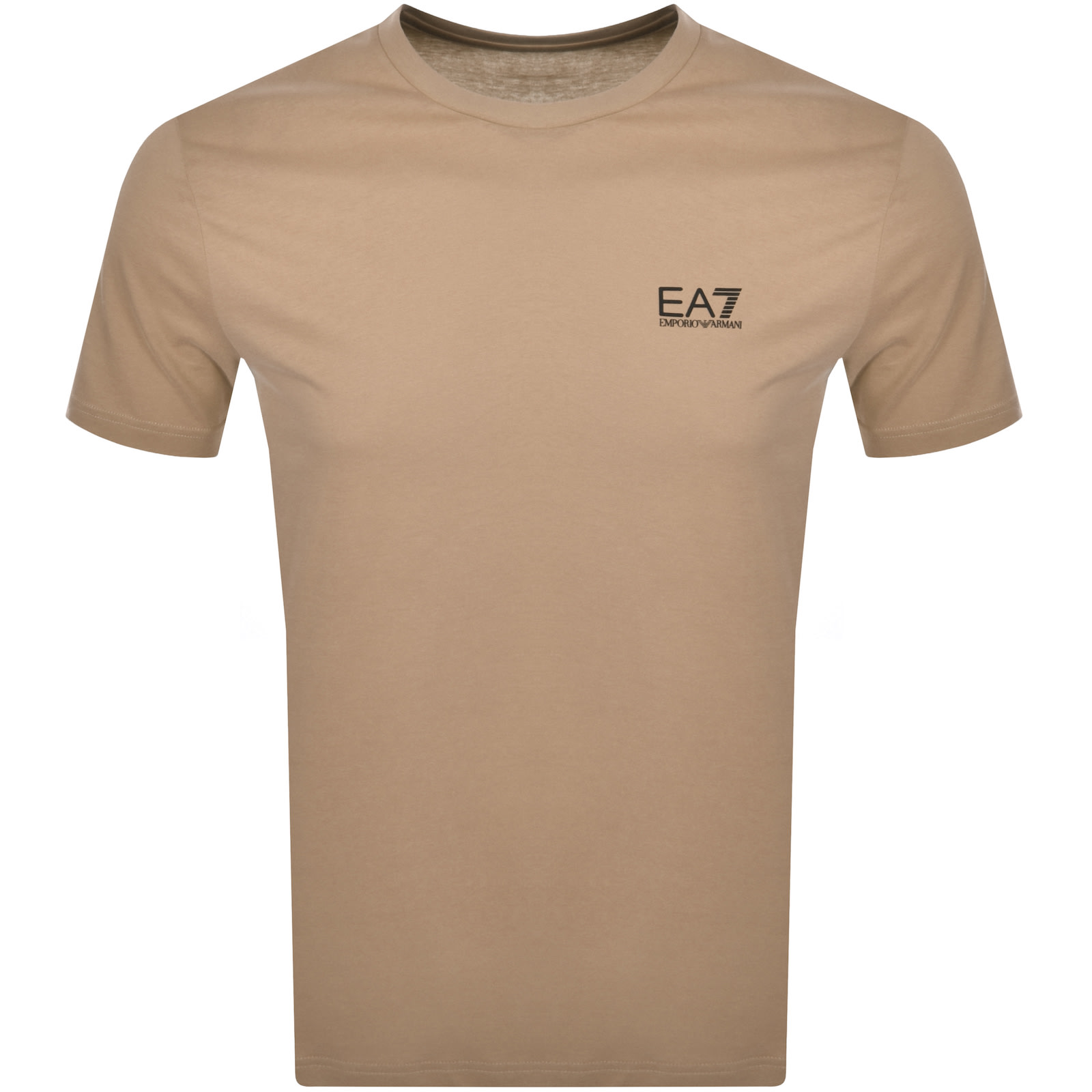 Shop Ea7 Emporio Armani Core Id T Shirt Brown