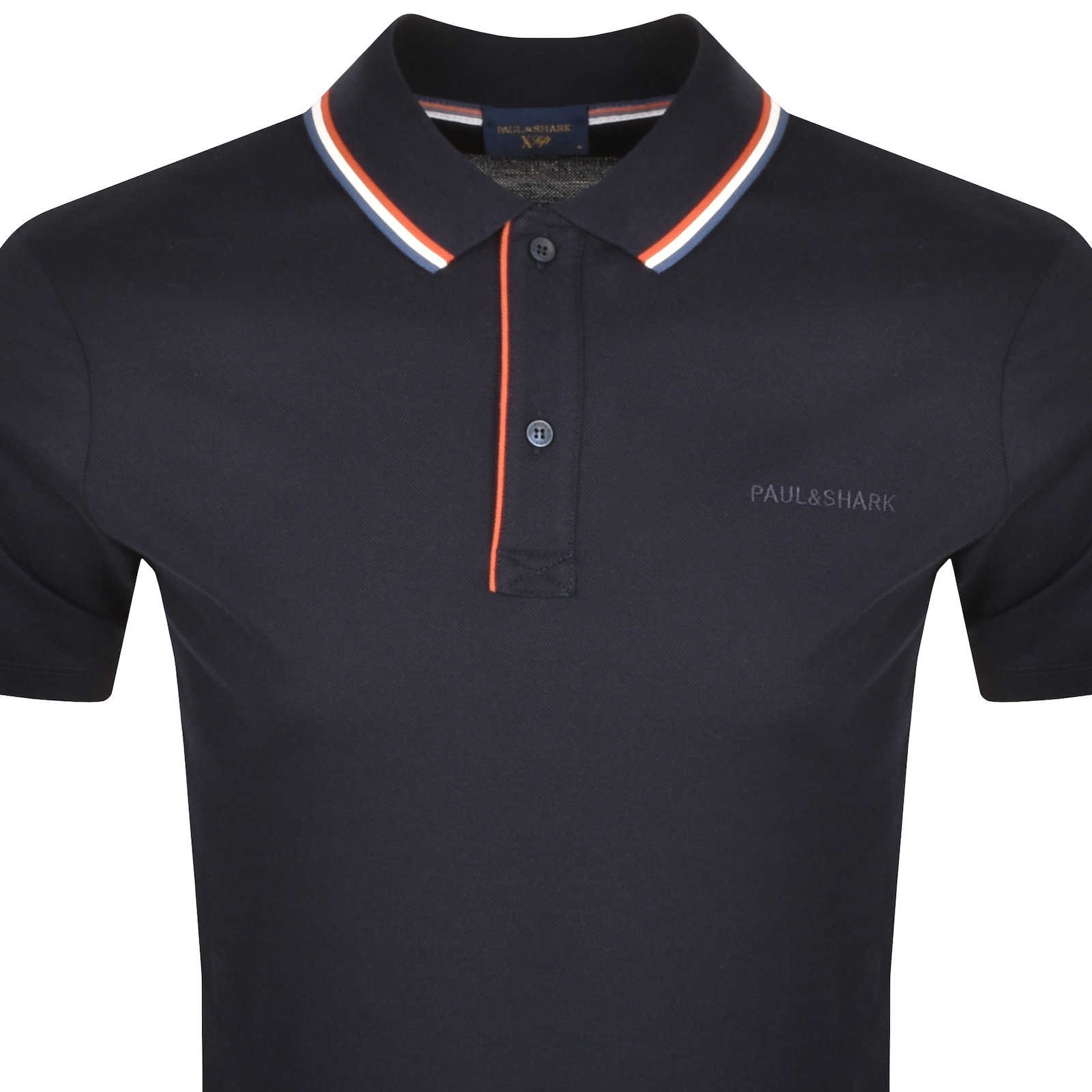 PAUL &AMP; SHARK PAUL AND SHARK SHORT SLEEVED POLO T SHIRT NAVY 