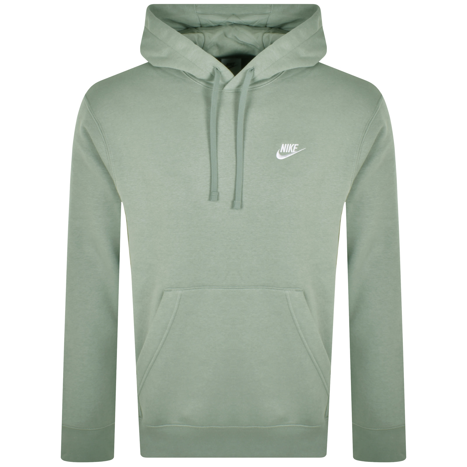 NIKE NIKE CLUB HOODIE GREEN 