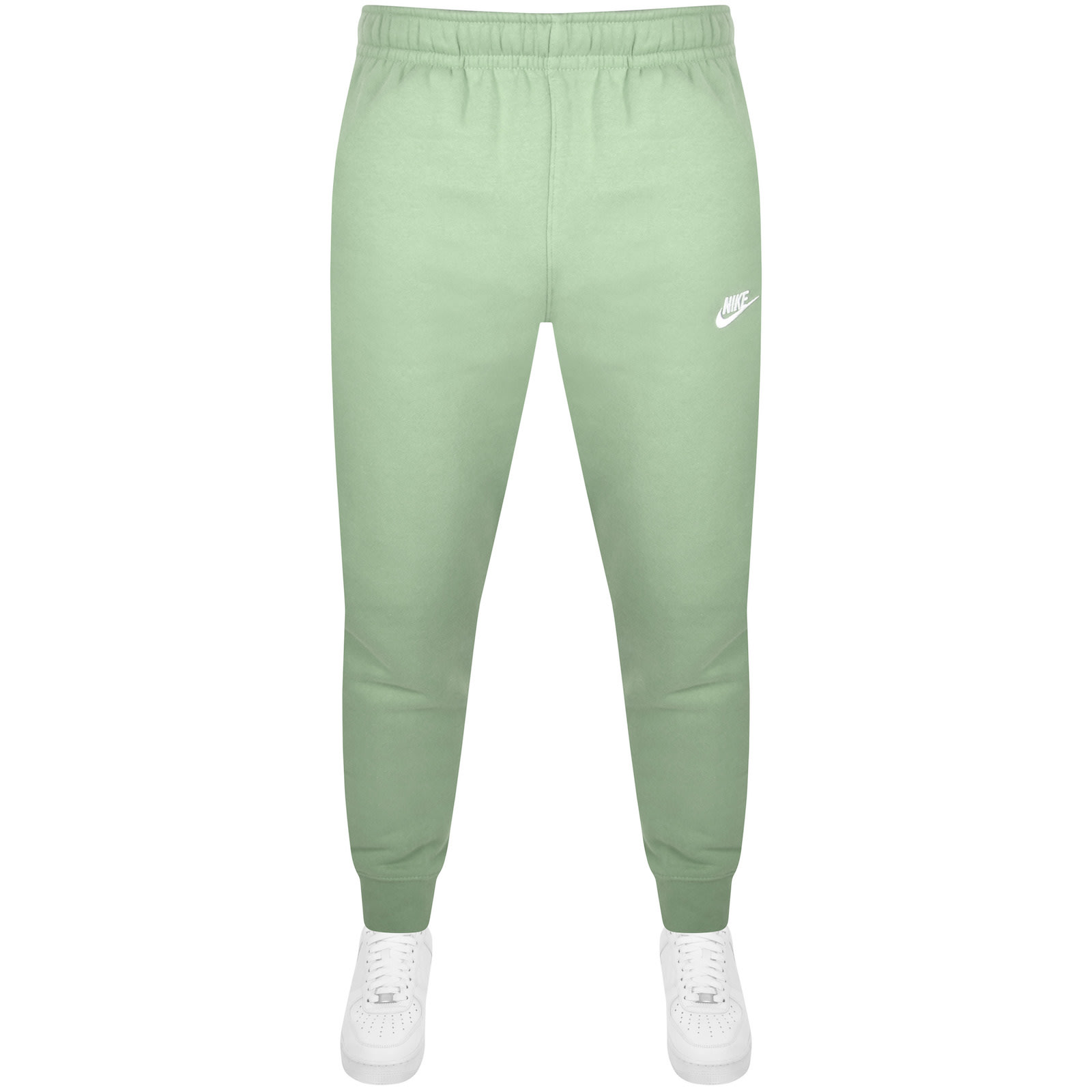 Shop Nike Club Jogging Bottoms Green