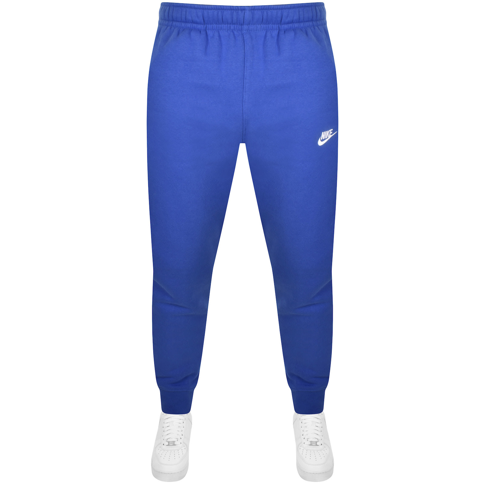 Shop Nike Club Jogging Bottoms Blue