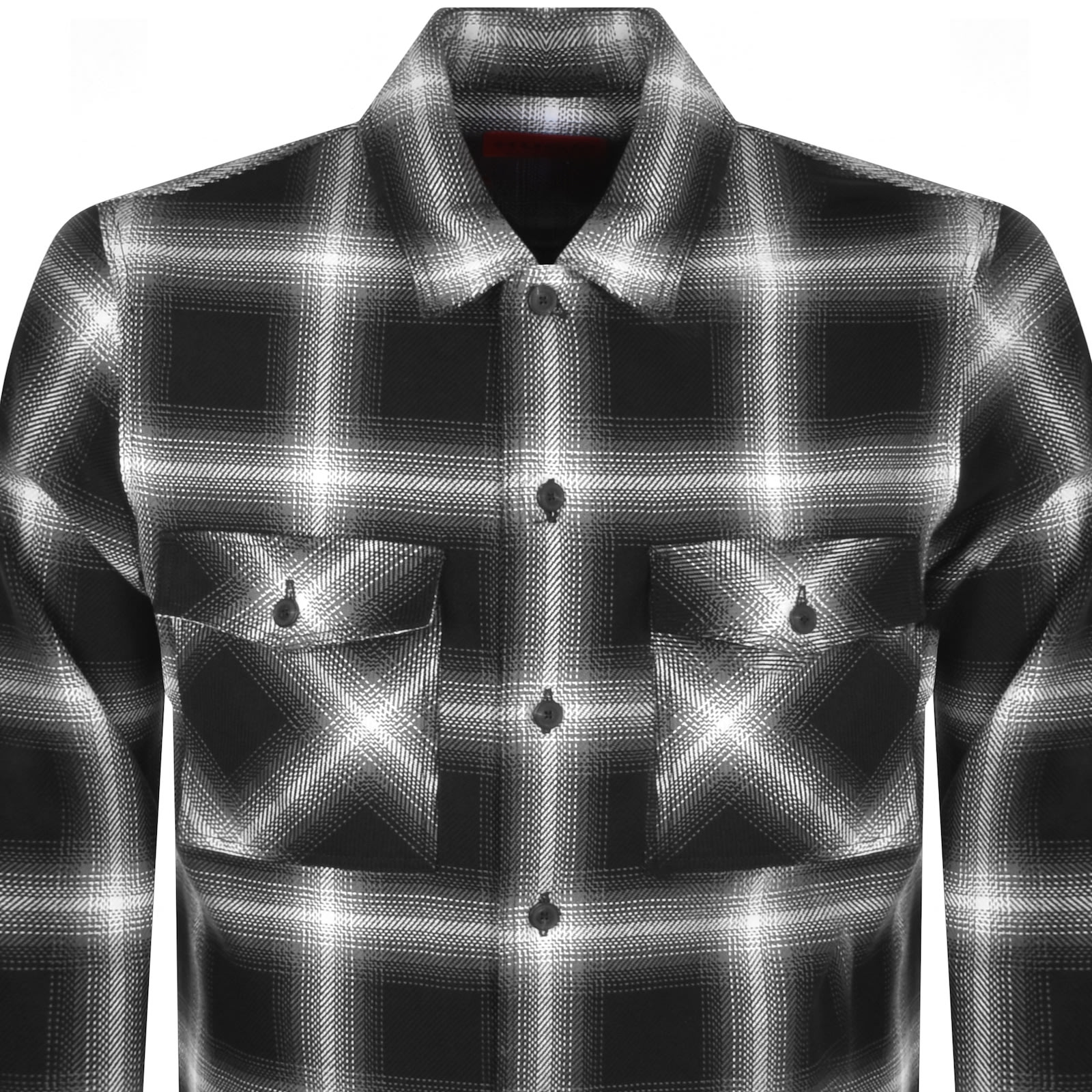 Hugo Boss Hugo Enalu Overshirt Black In Black