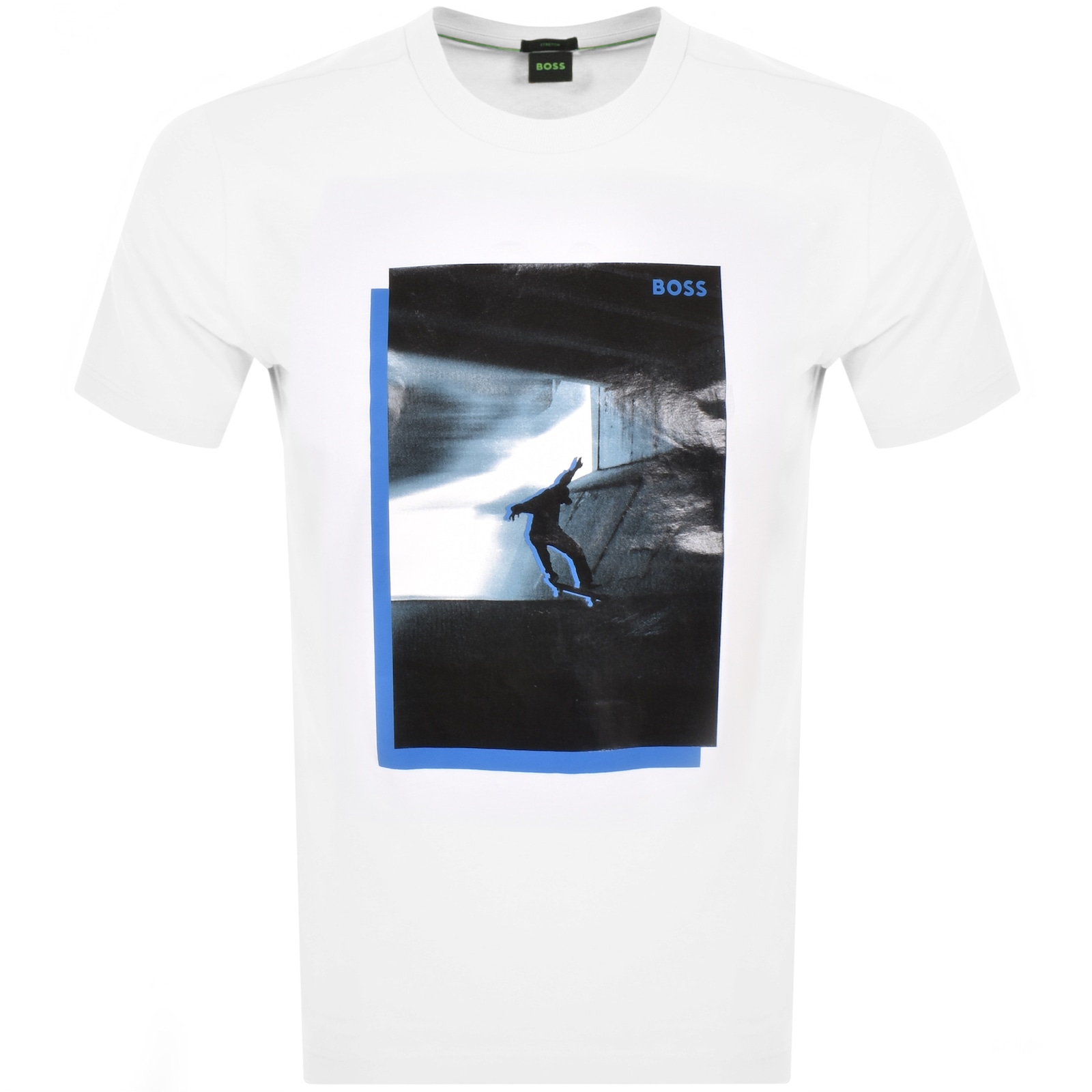 Shop Boss Athleisure Boss Tee 8 T Shirt White