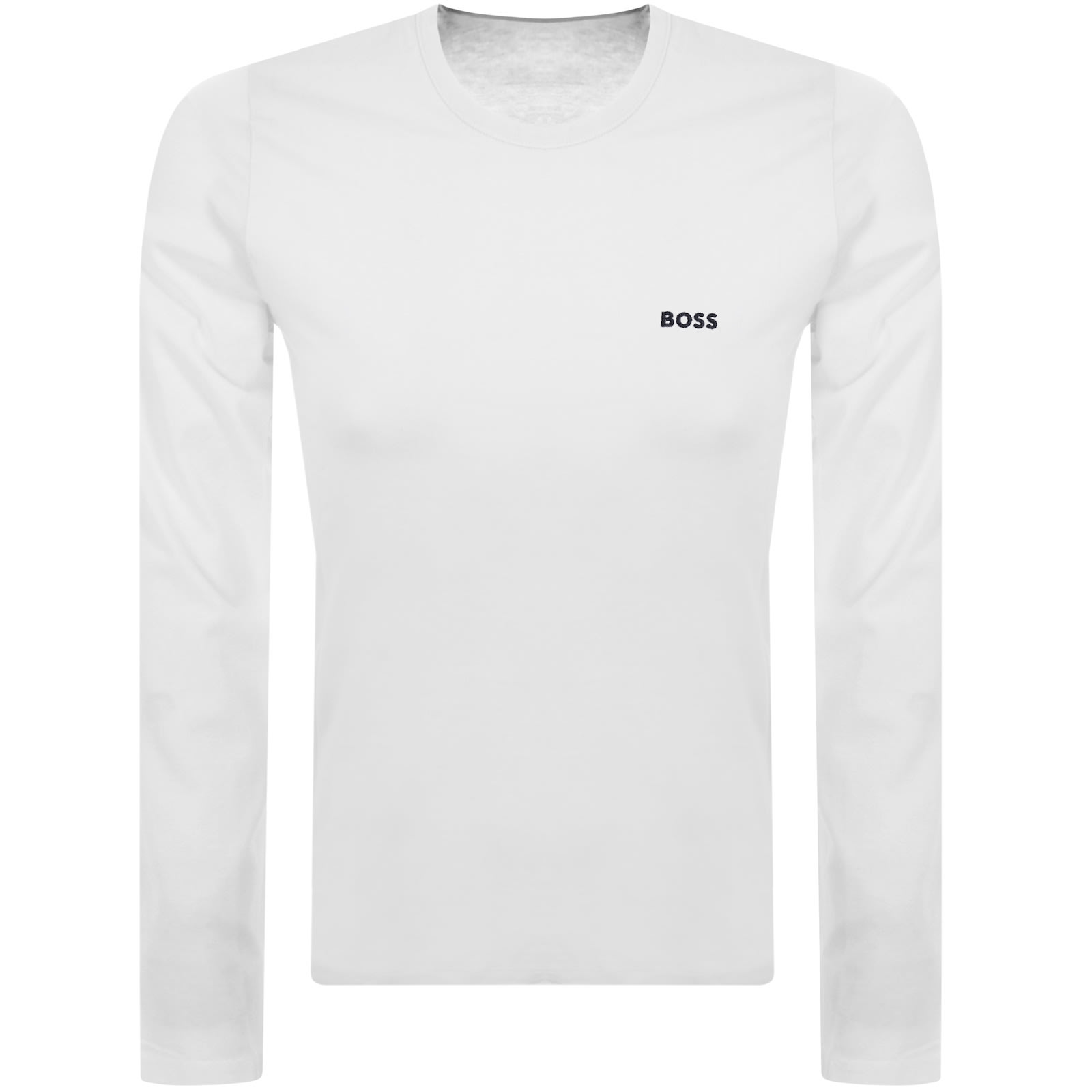 Shop Boss Business Boss 3 Pack Long Sleeve T Shirts In Black