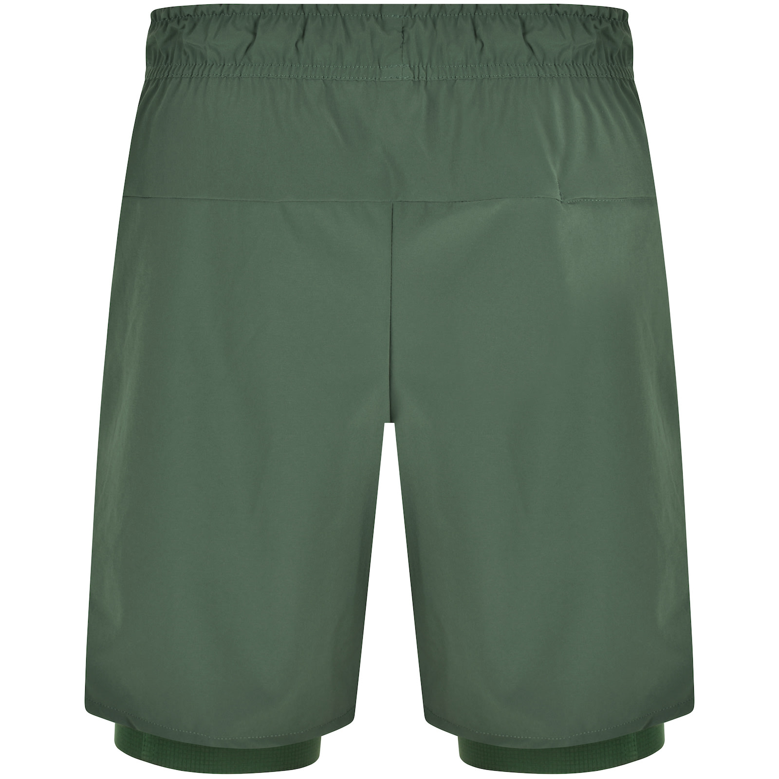 Shop Nike Training 2 In 1 Shorts Green