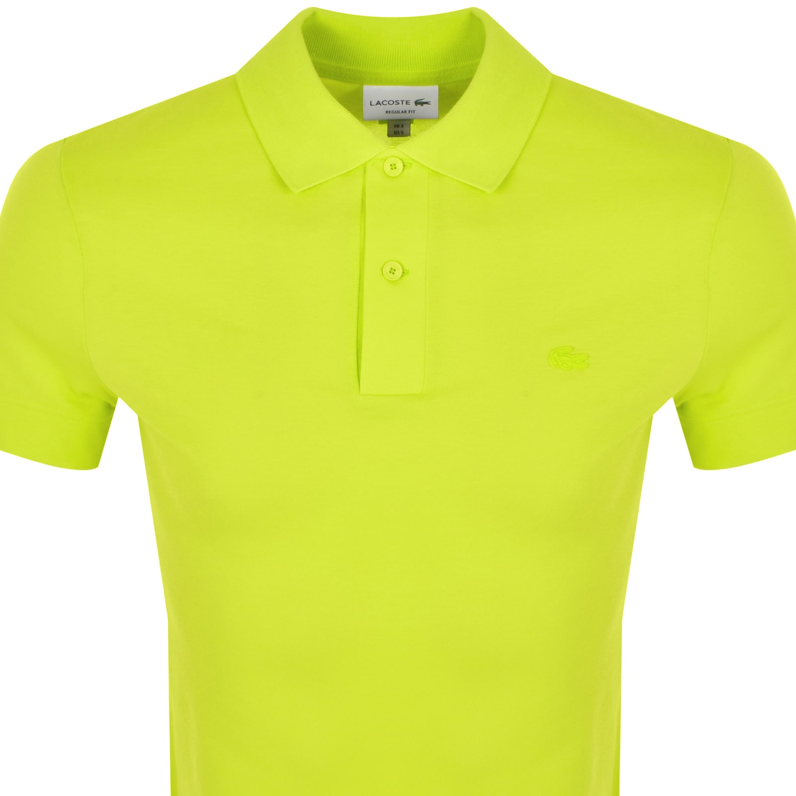 Shop Lacoste Polo T Shirt Green