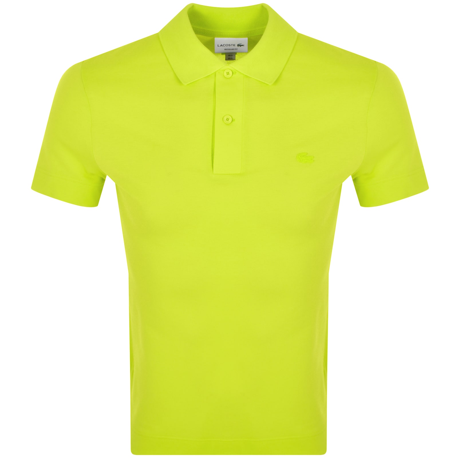 Shop Lacoste Polo T Shirt Green