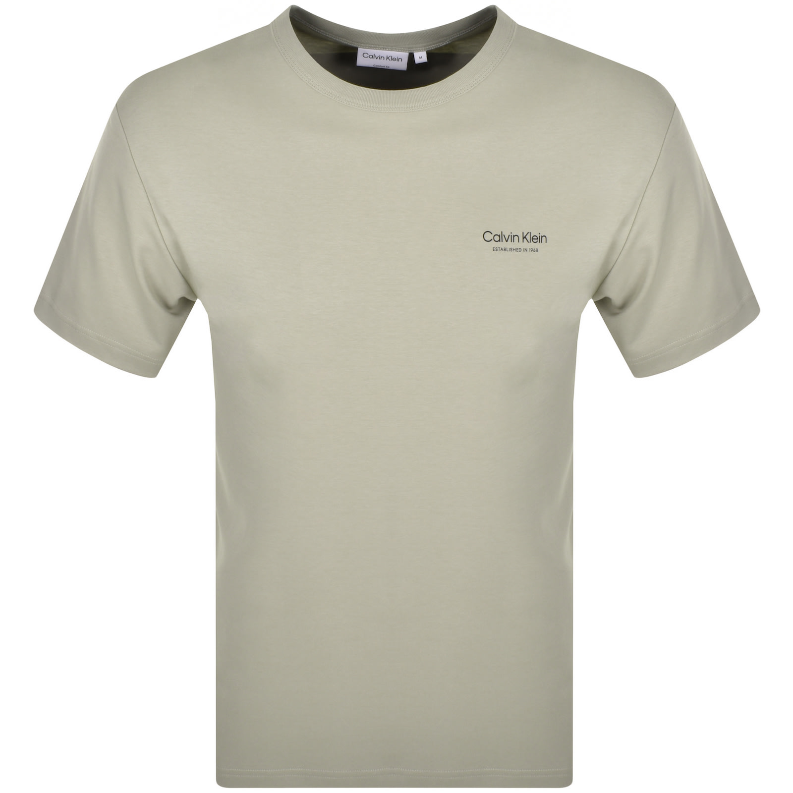 Calvin Klein Photo Print T Shirt Grey In Grey