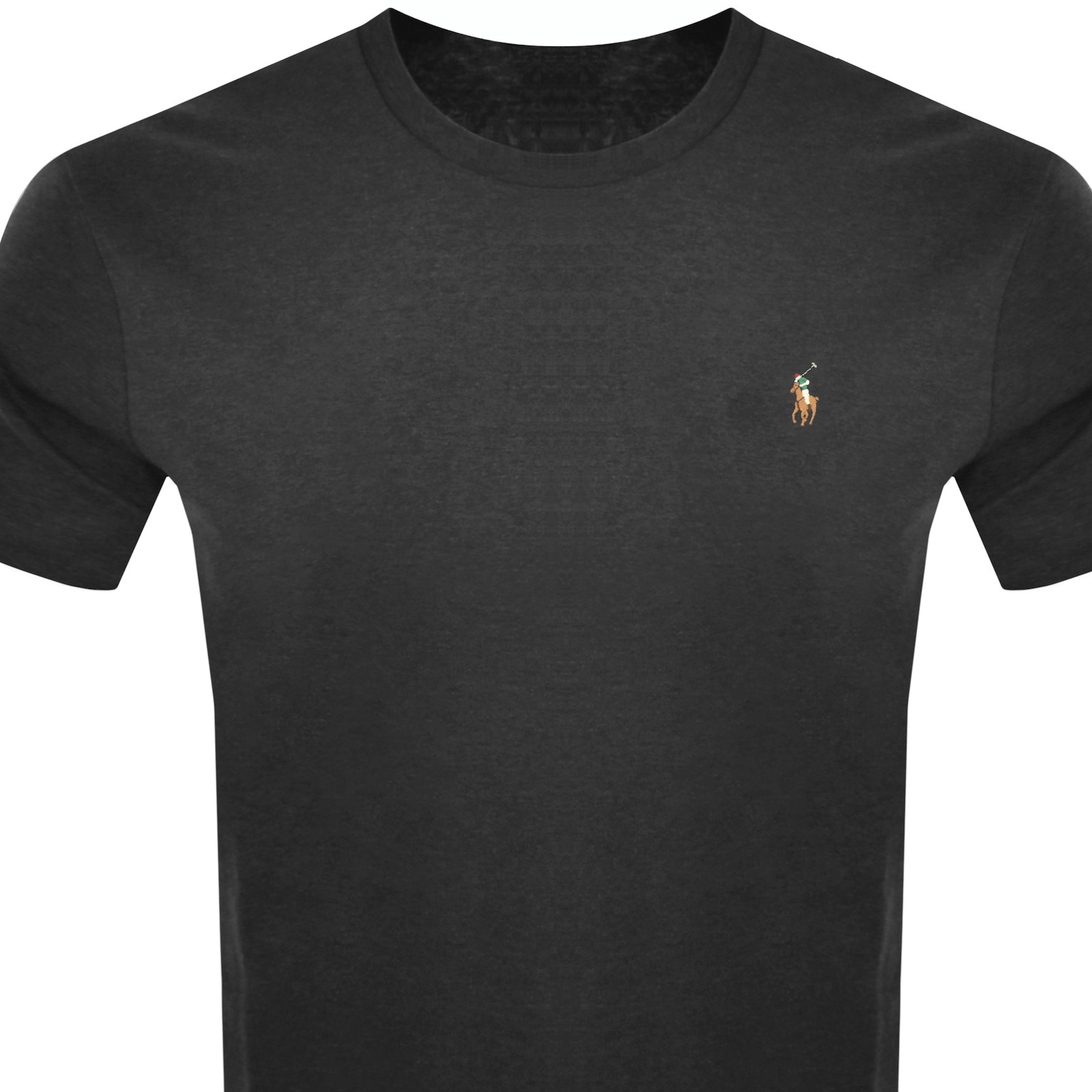 Shop Ralph Lauren Crew Neck T Shirt Dark Grey