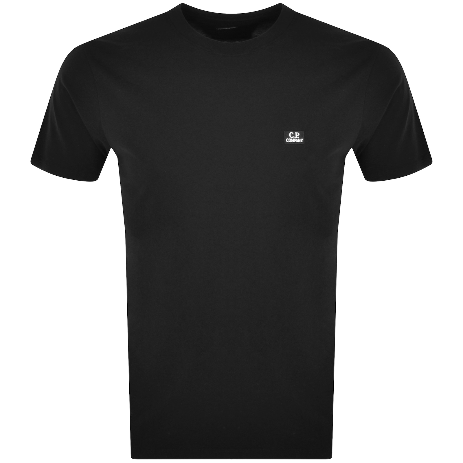 Shop C P Company Cp Company Jersey Logo T Shirt Black