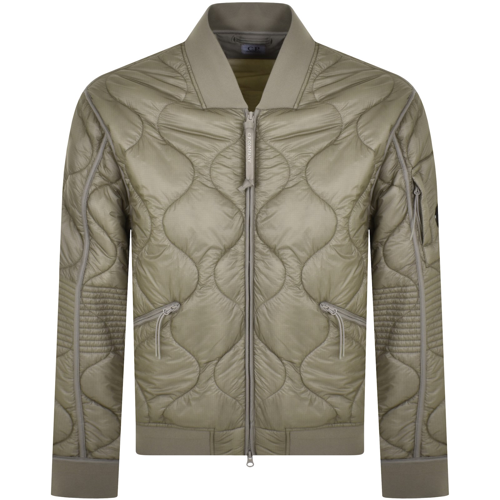 C.p. Company Cp Company Padded Jacket Khaki In Khaki