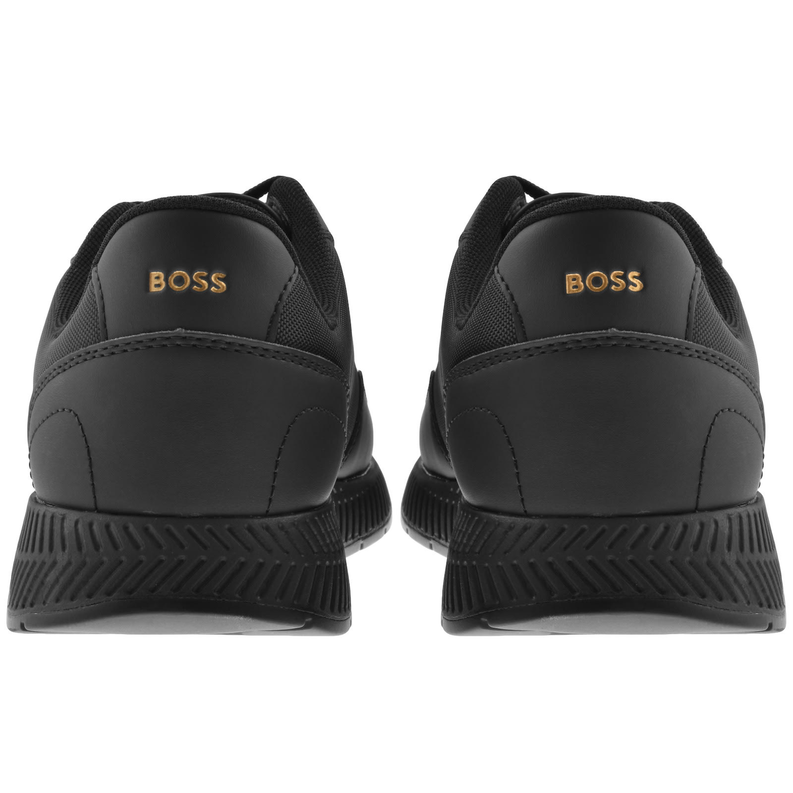 Shop Boss Business Boss Titanium Runner Trainers Black