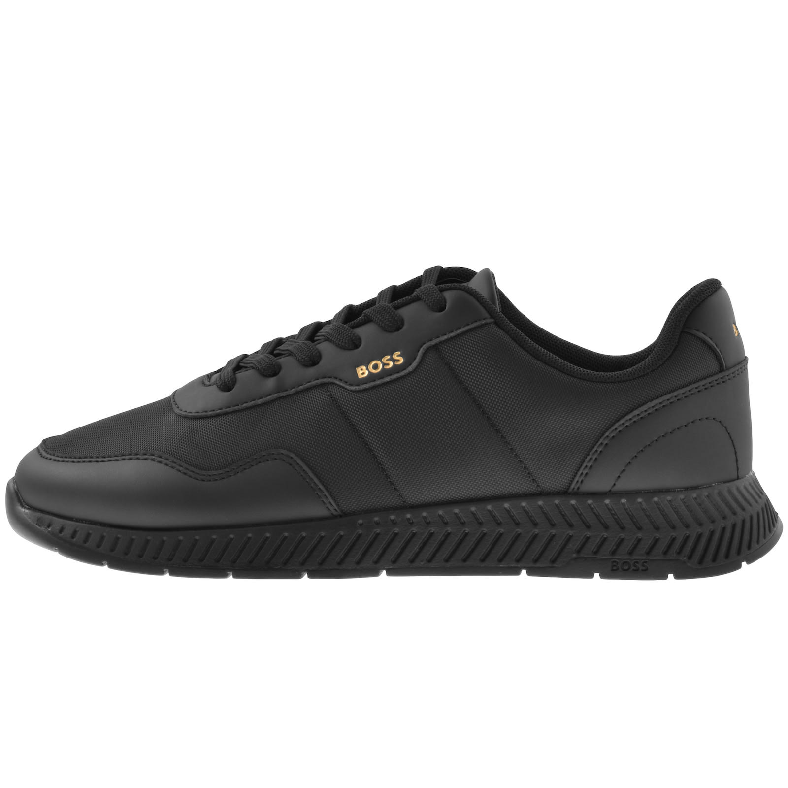 Shop Boss Business Boss Titanium Runner Trainers Black