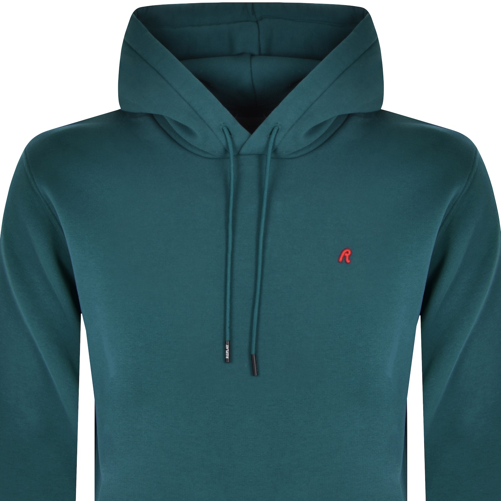 Shop Replay Logo Hoodie Blue