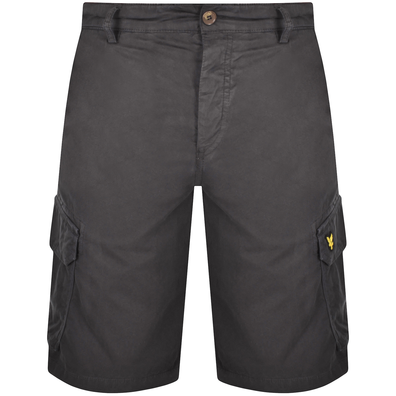 Shop Lyle & Scott Lyle And Scott Wembley Cargo Shorts Grey