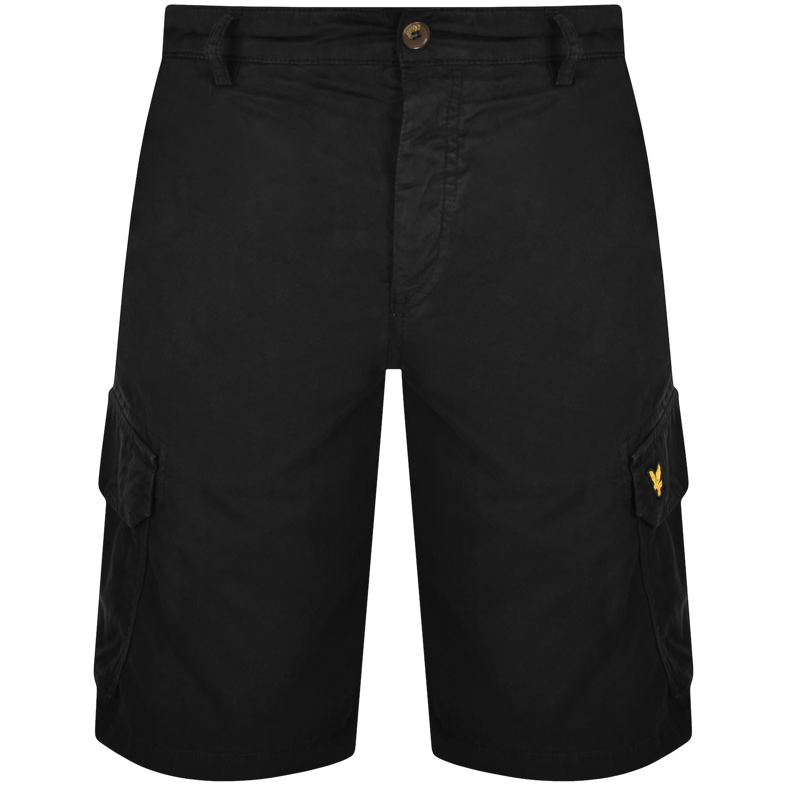 Shop Lyle & Scott Lyle And Scott Wembley Cargo Shorts Black