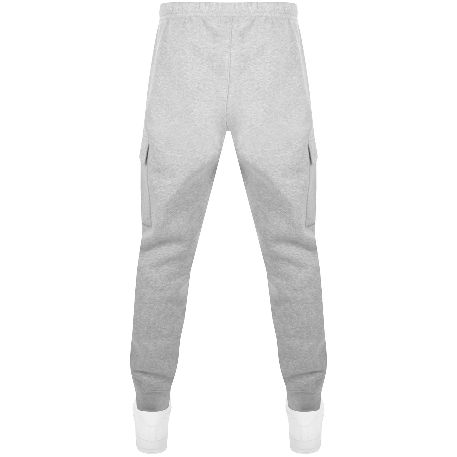 NIKE NIKE CLUB CARGO JOGGING BOTTOMS GREY 