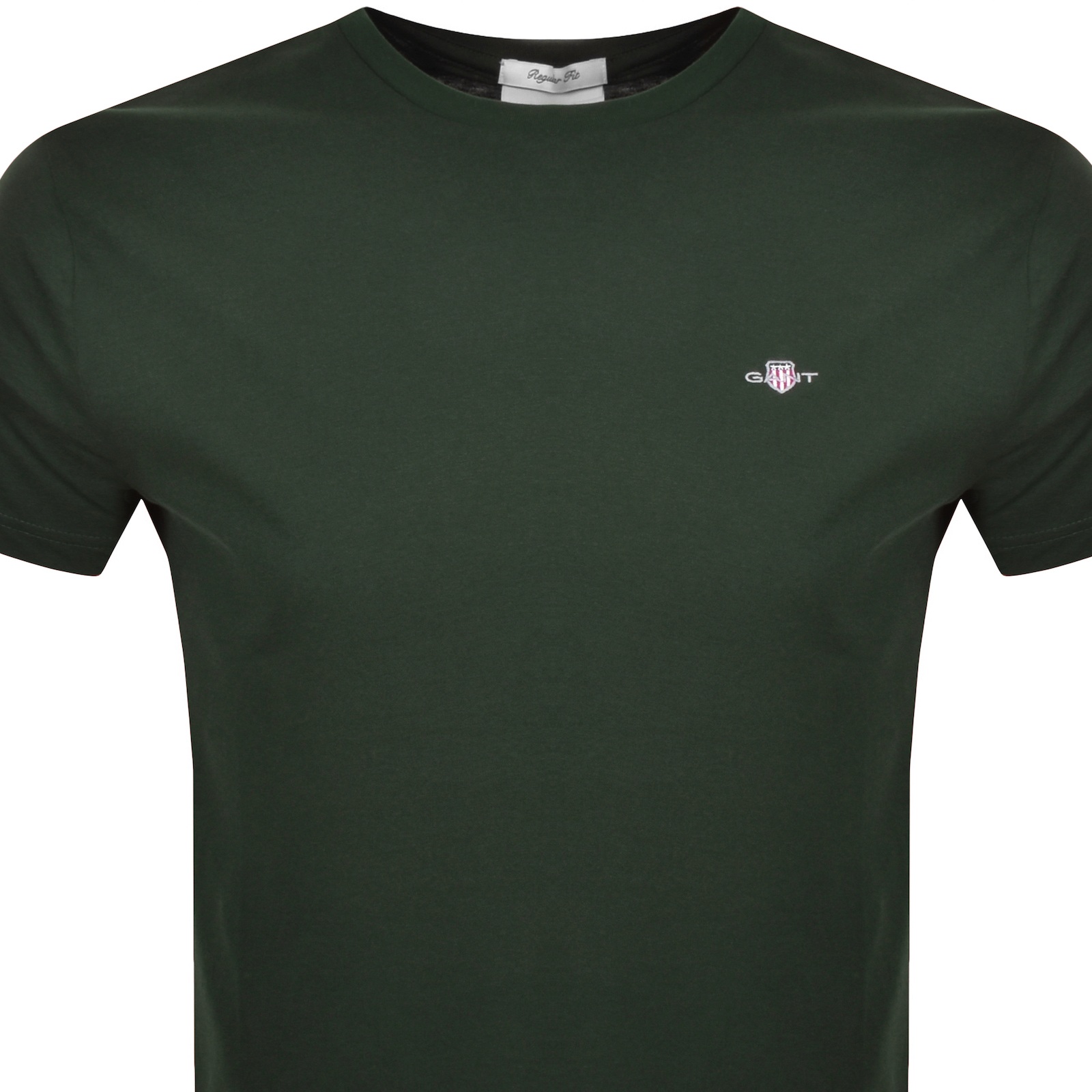 Shop Gant Regular Shield T Shirt Green