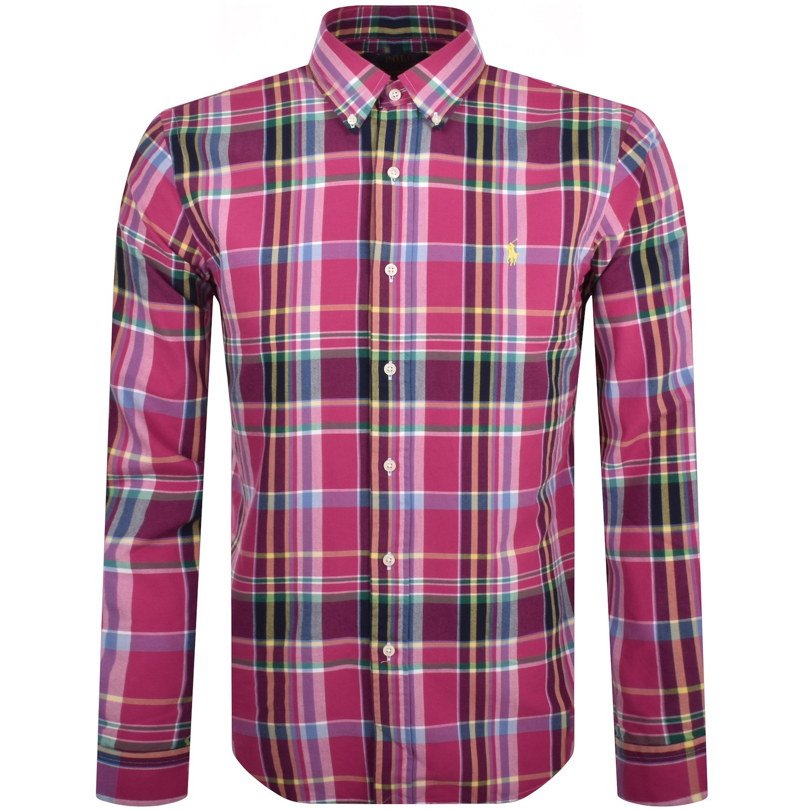 Shop Ralph Lauren Check Shirt Pink