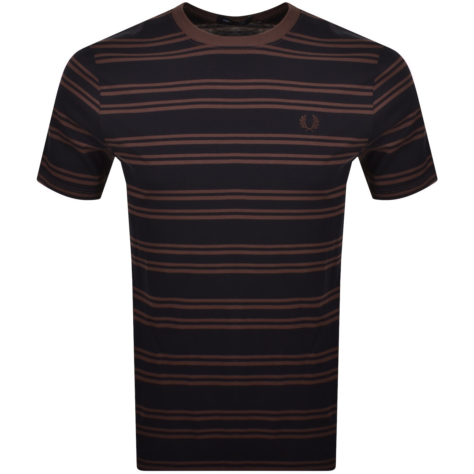 Shop Fred Perry Sport Fine Stripe T Shirt Navy