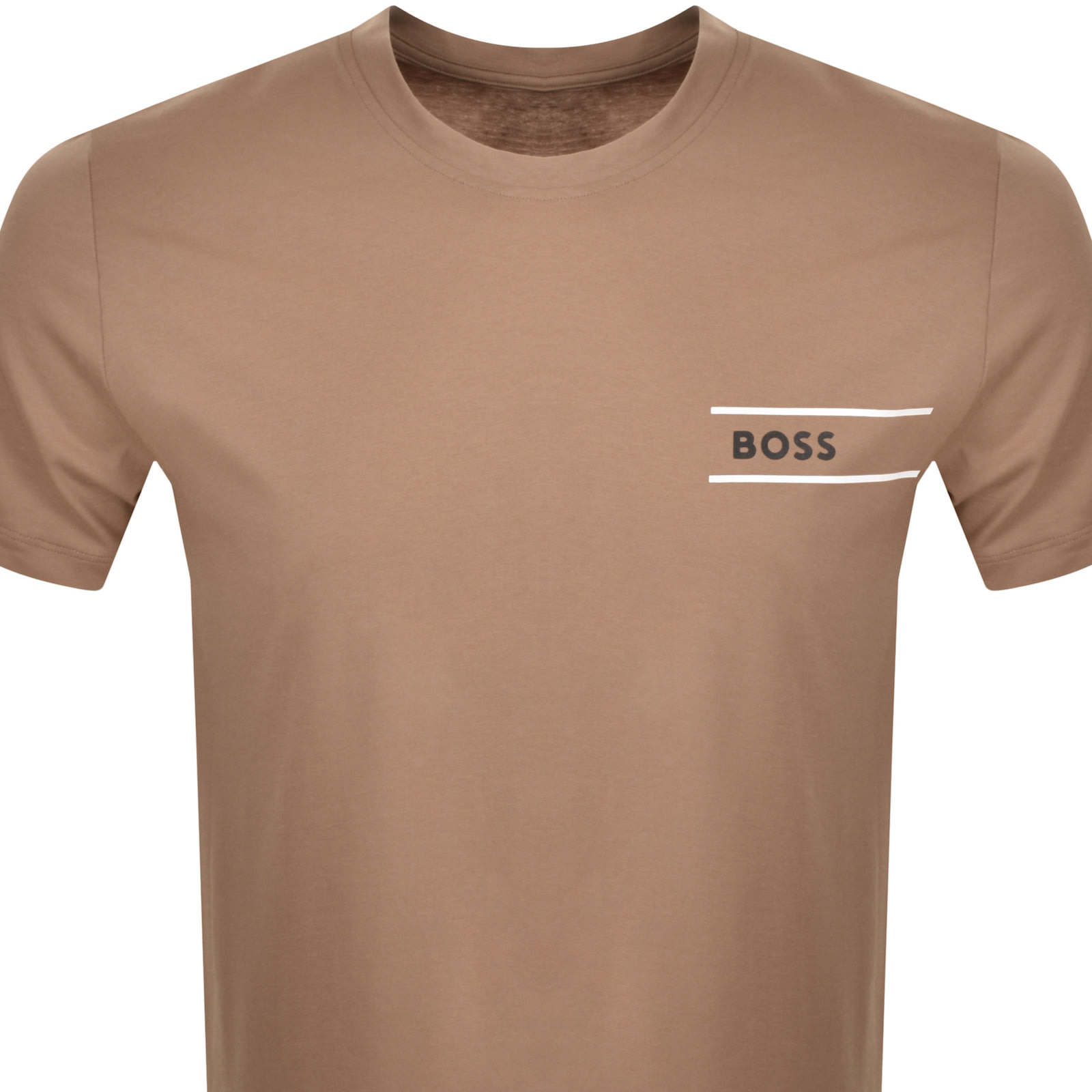 Shop Boss Business Boss 24 Logo T Shirt Beige