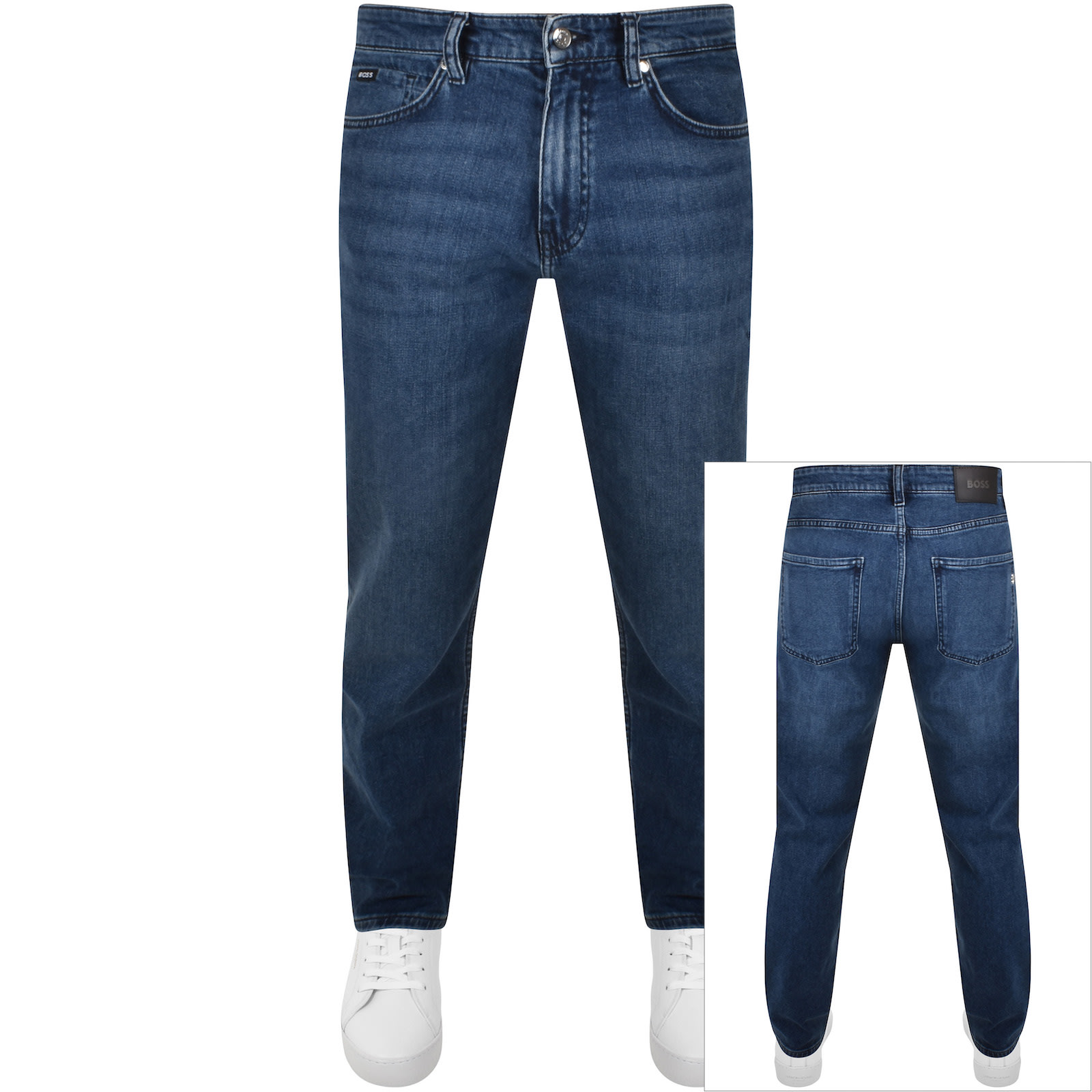 Shop Boss Business Boss Re Maine Jeans Blue