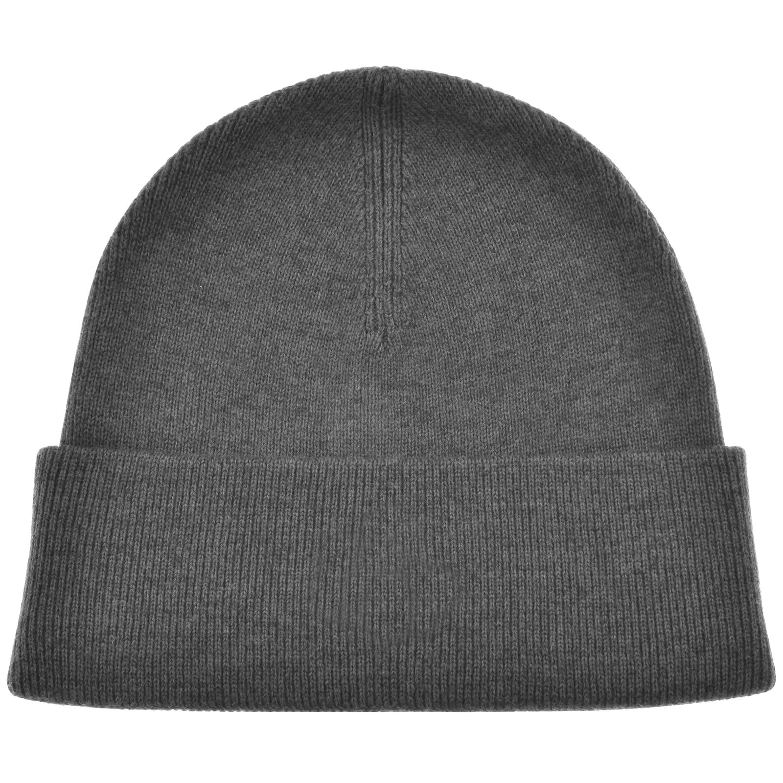 Shop Fred Perry Classic Beanie Hat Grey