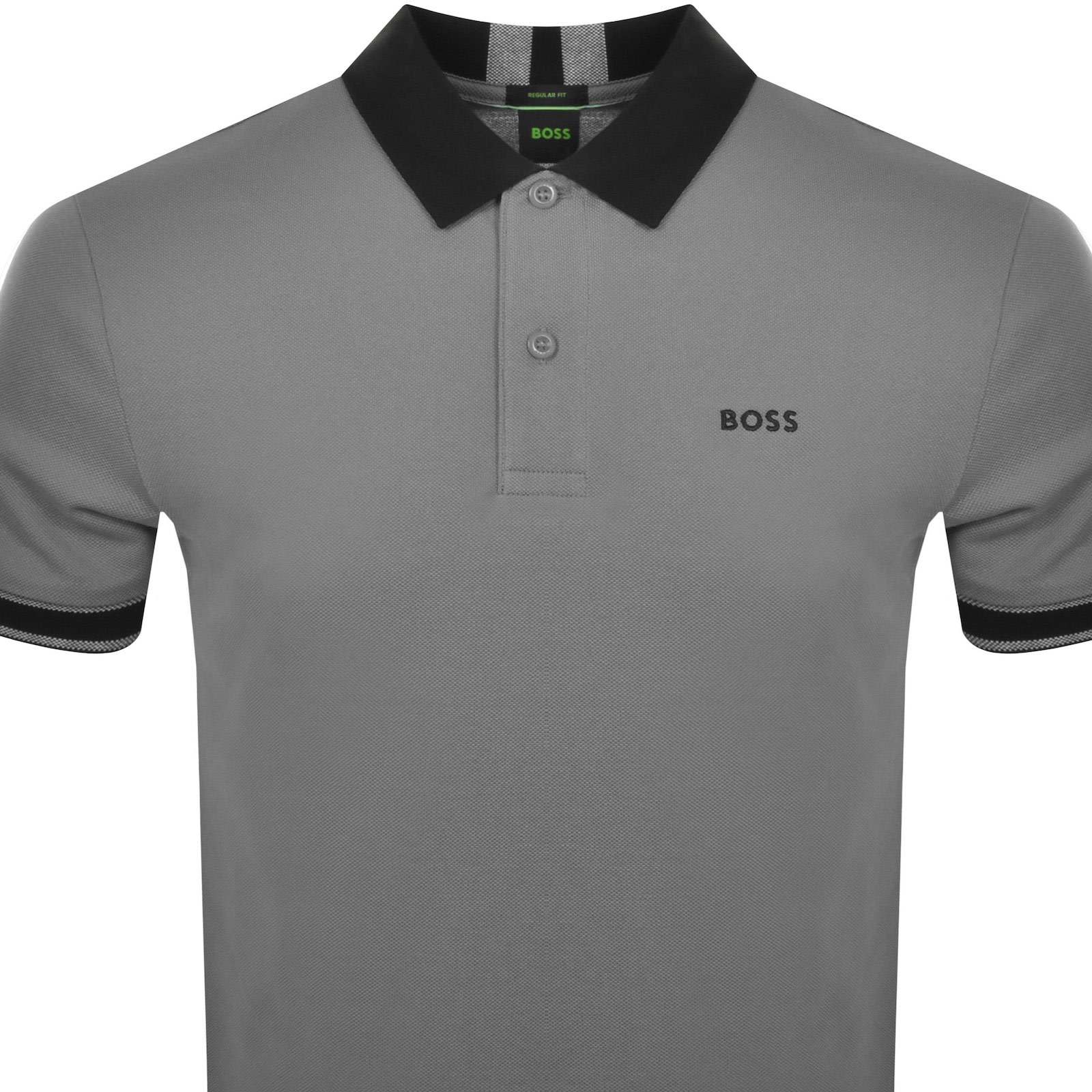 Shop Boss Athleisure Boss Paddy 8 Polo T Shirt Grey