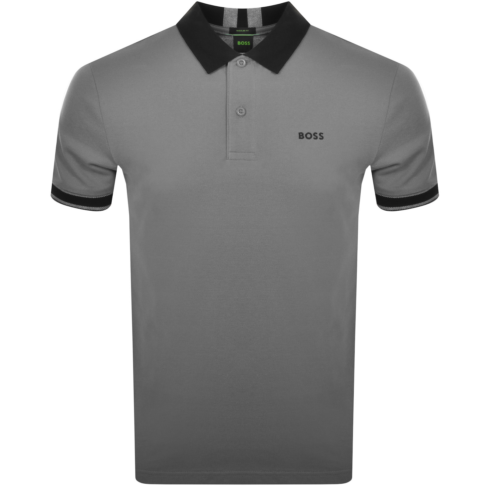 Shop Boss Athleisure Boss Paddy 8 Polo T Shirt Grey