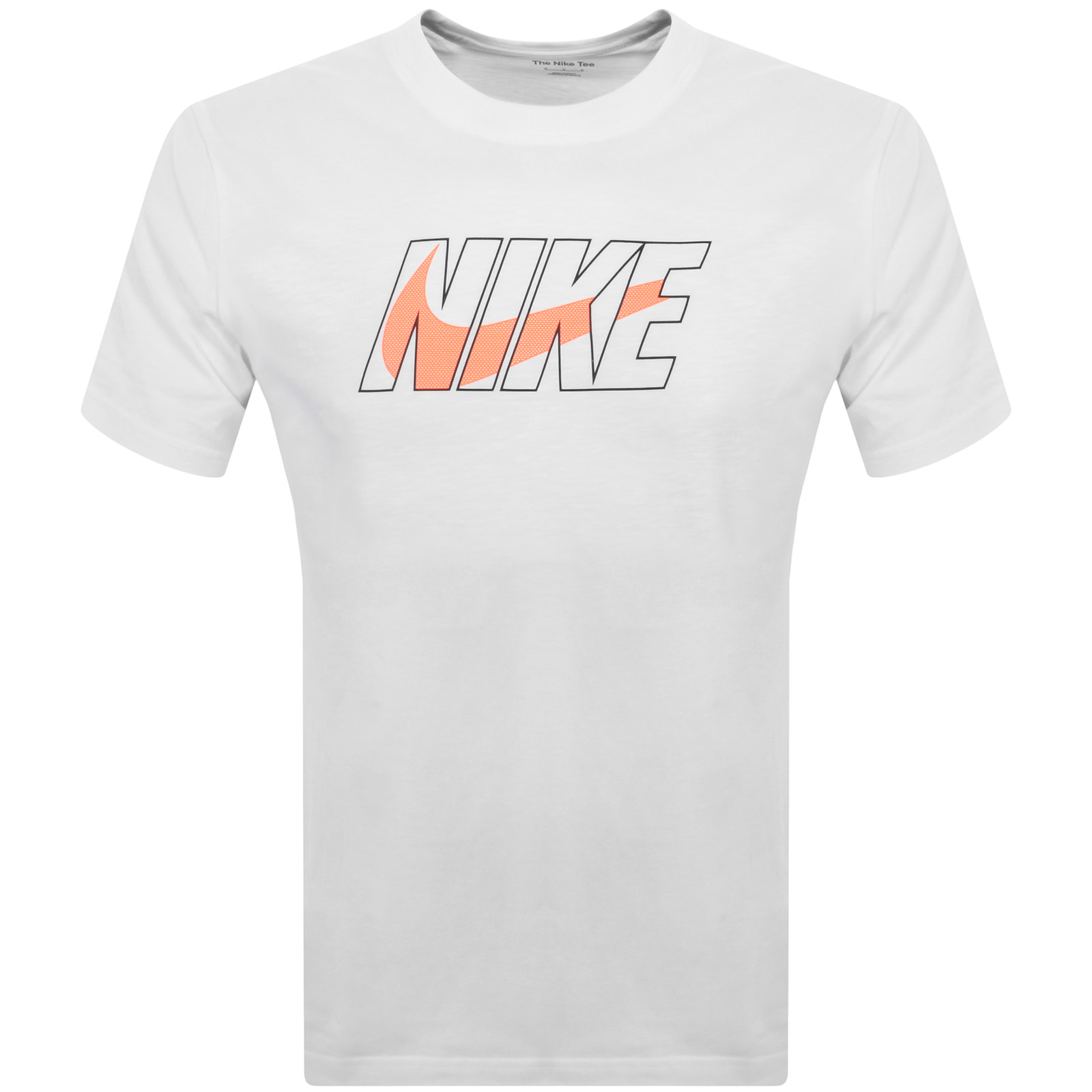 Shop Nike Training Logo T Shirt White