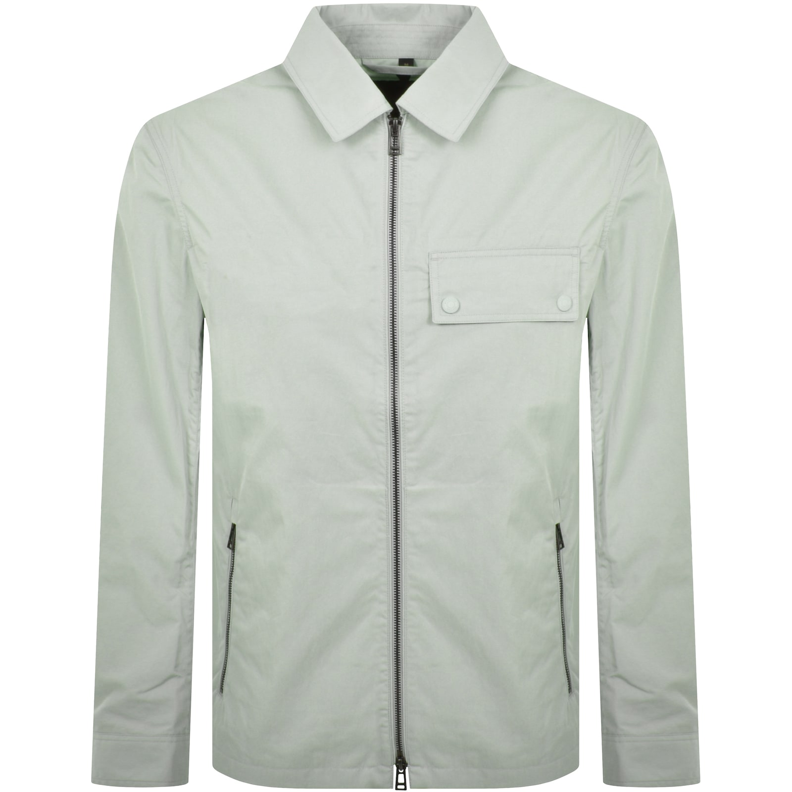 Shop Belstaff Depot Overshirt Grey