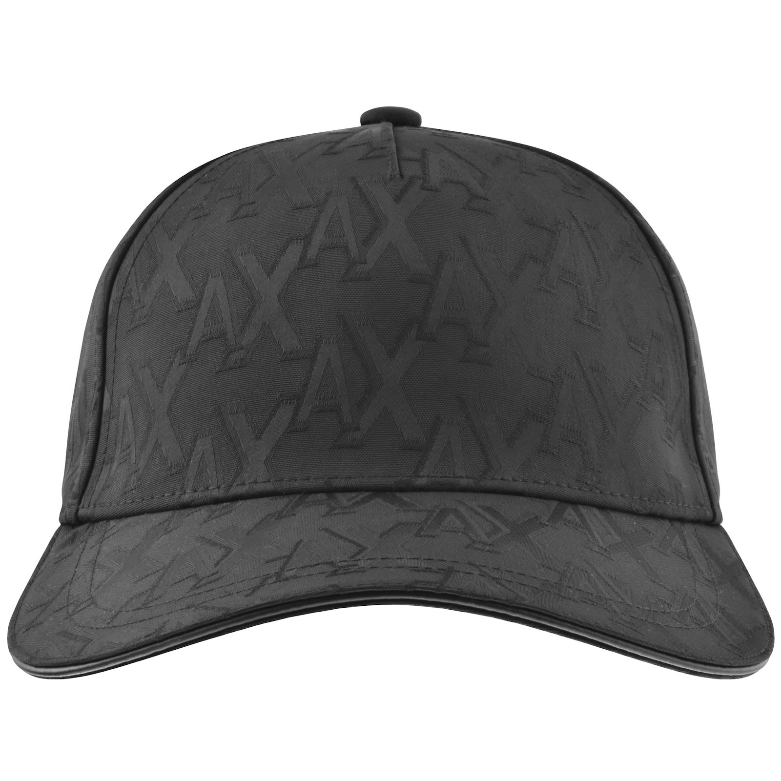 Shop Armani Exchange Logo Baseball Cap Black