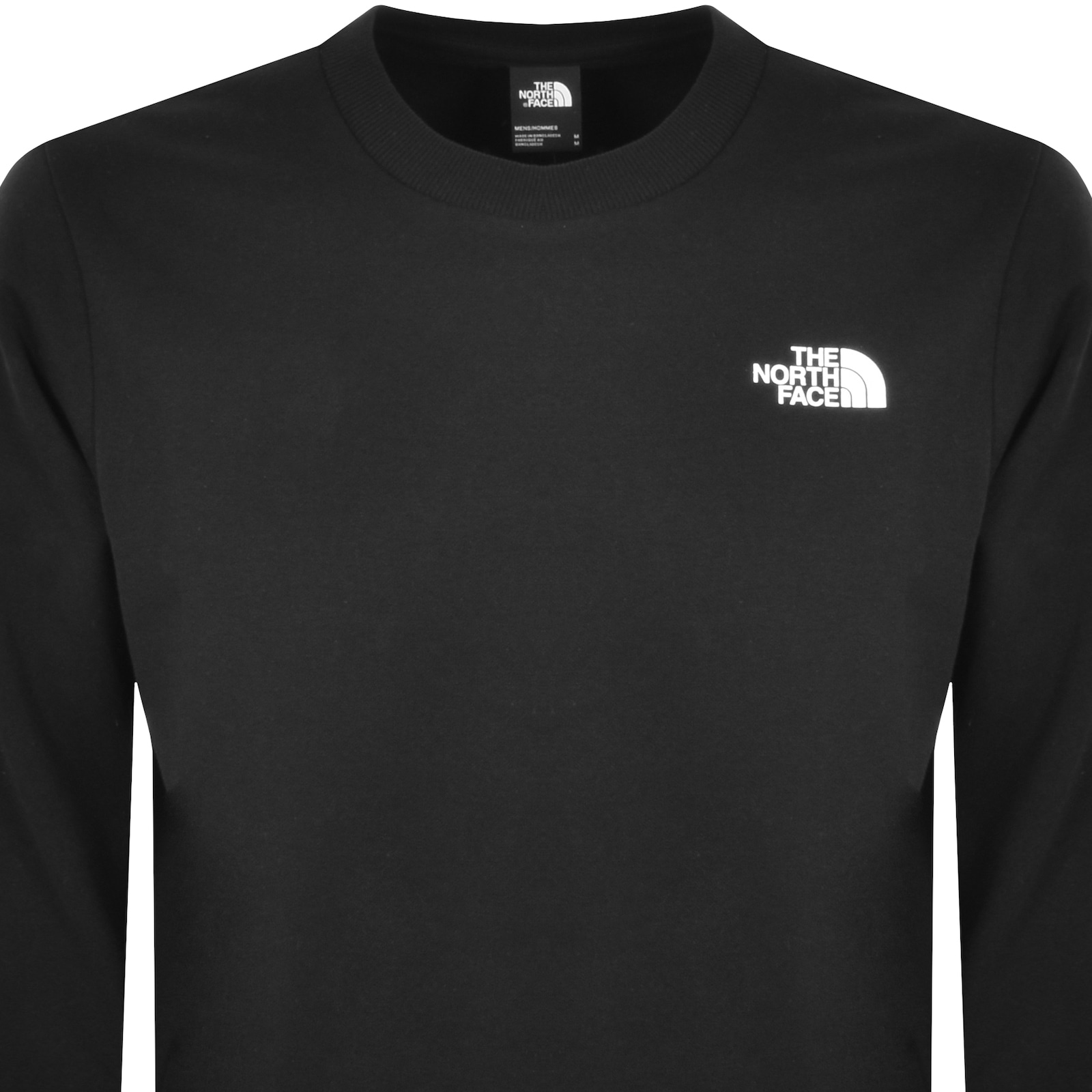 Shop The North Face Crew Neck Sweatshirt Black