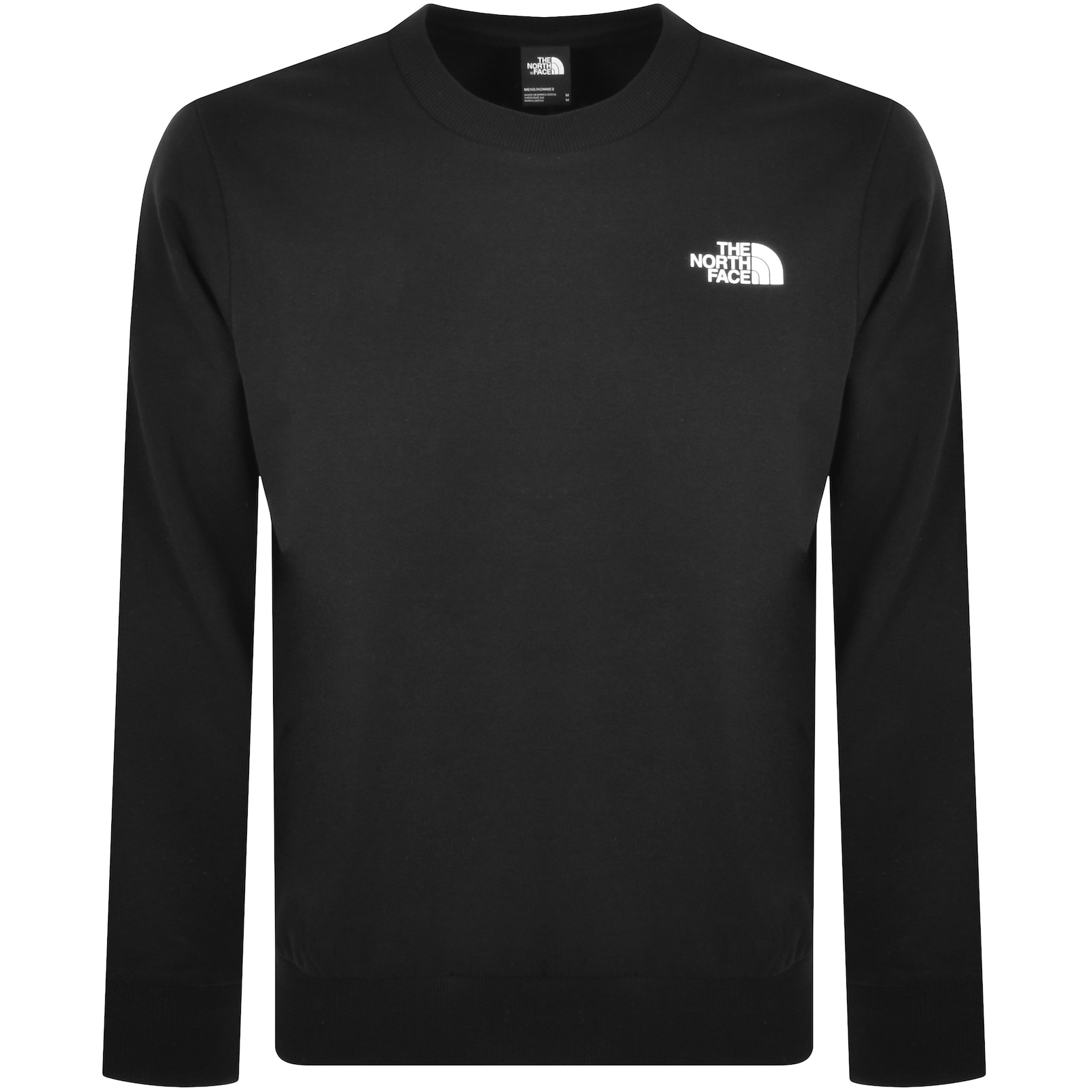 Shop The North Face Crew Neck Sweatshirt Black