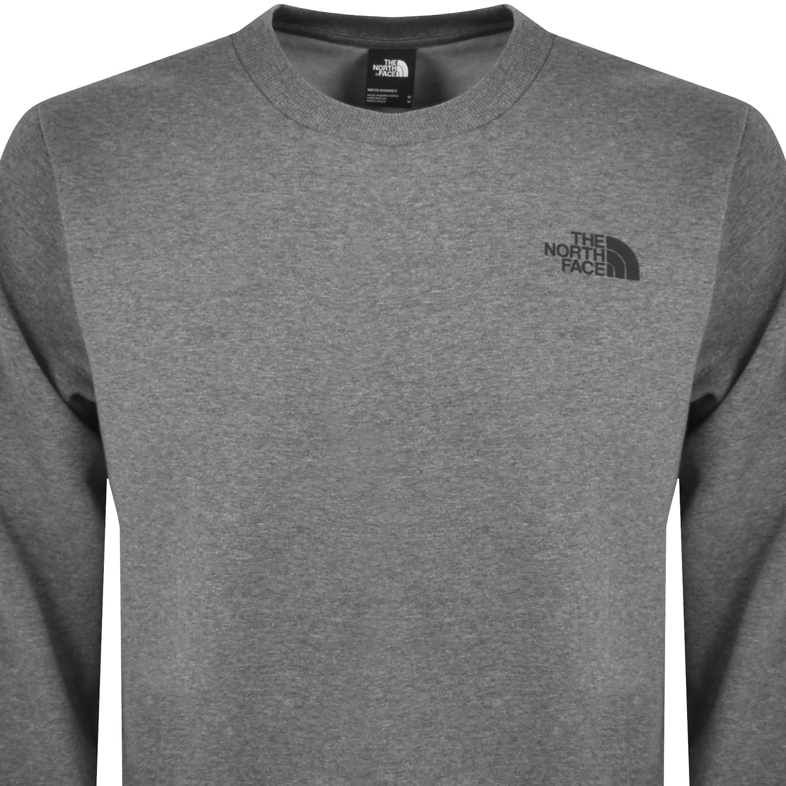 Shop The North Face Crew Neck Sweatshirt Grey